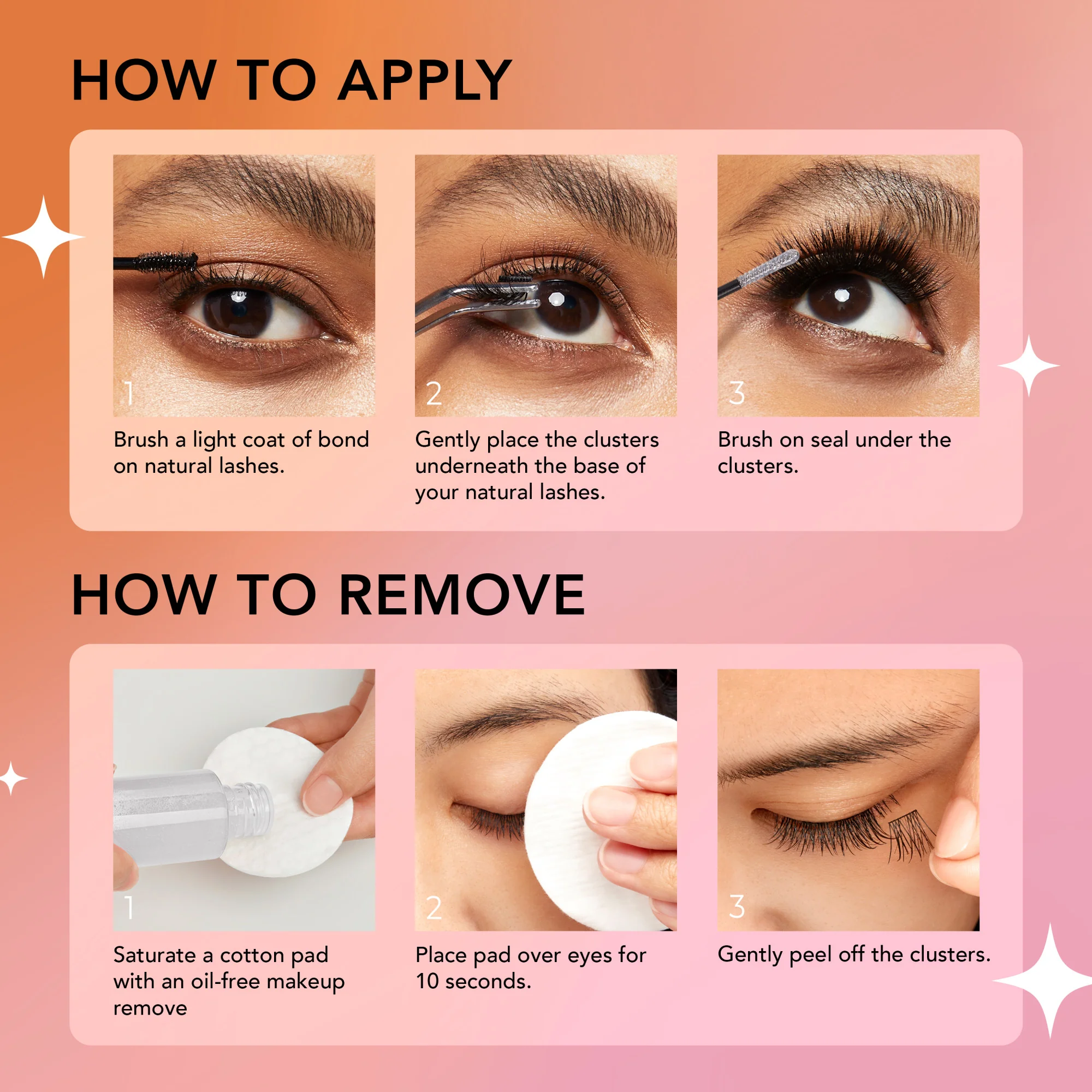BeBlinky False Eyelashes, Wide Band, 72 ct. - Wispy - Image 5
