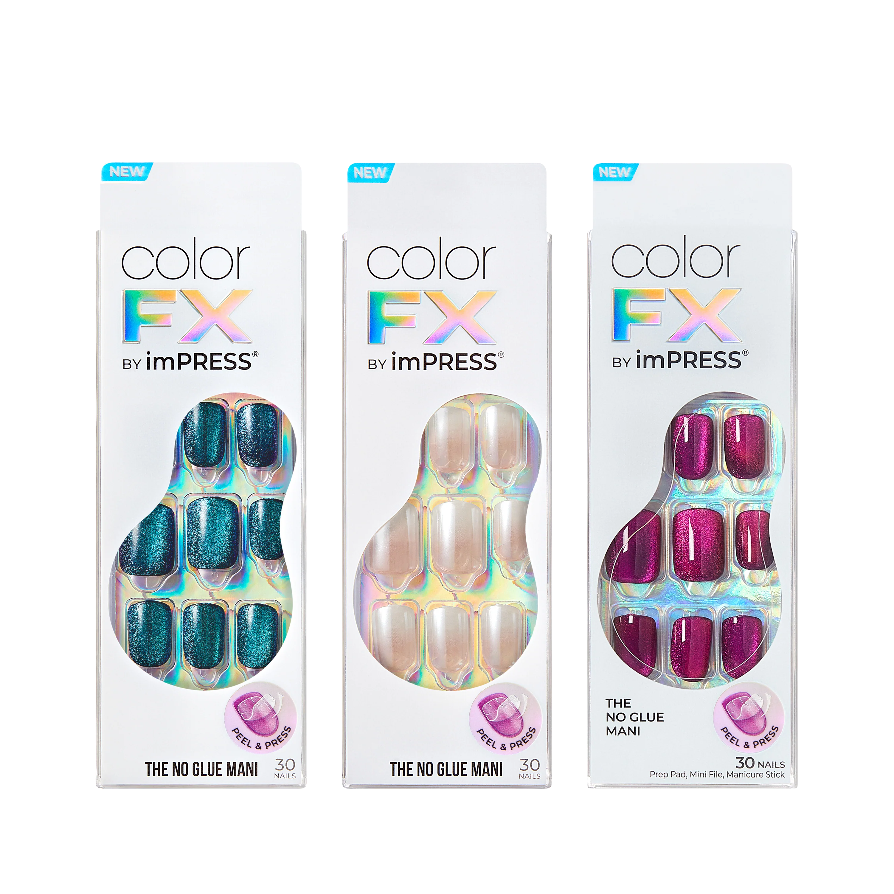 colorFX by imPRESS Press On Nails Bundle - Best Sellers