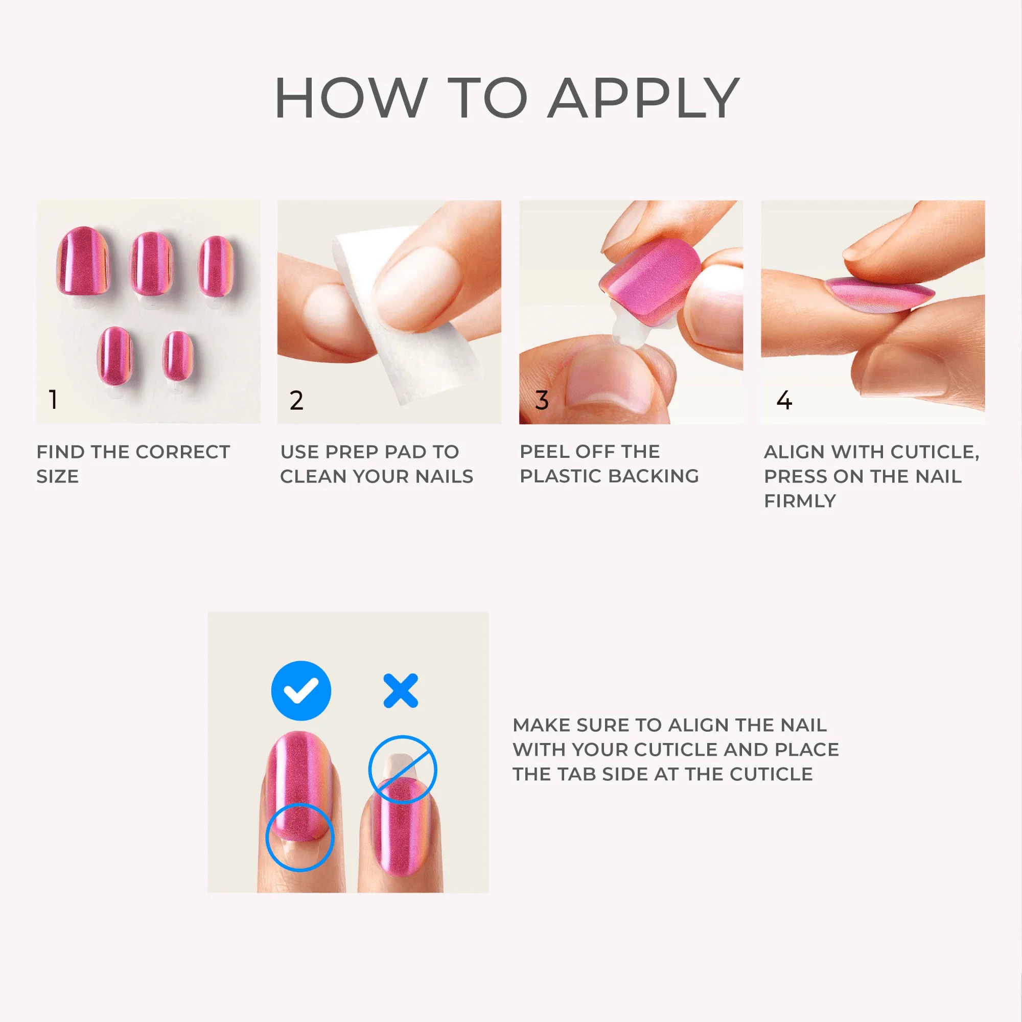 colorFX by imPRESS Press On Nails - Over Clouds - Image 7