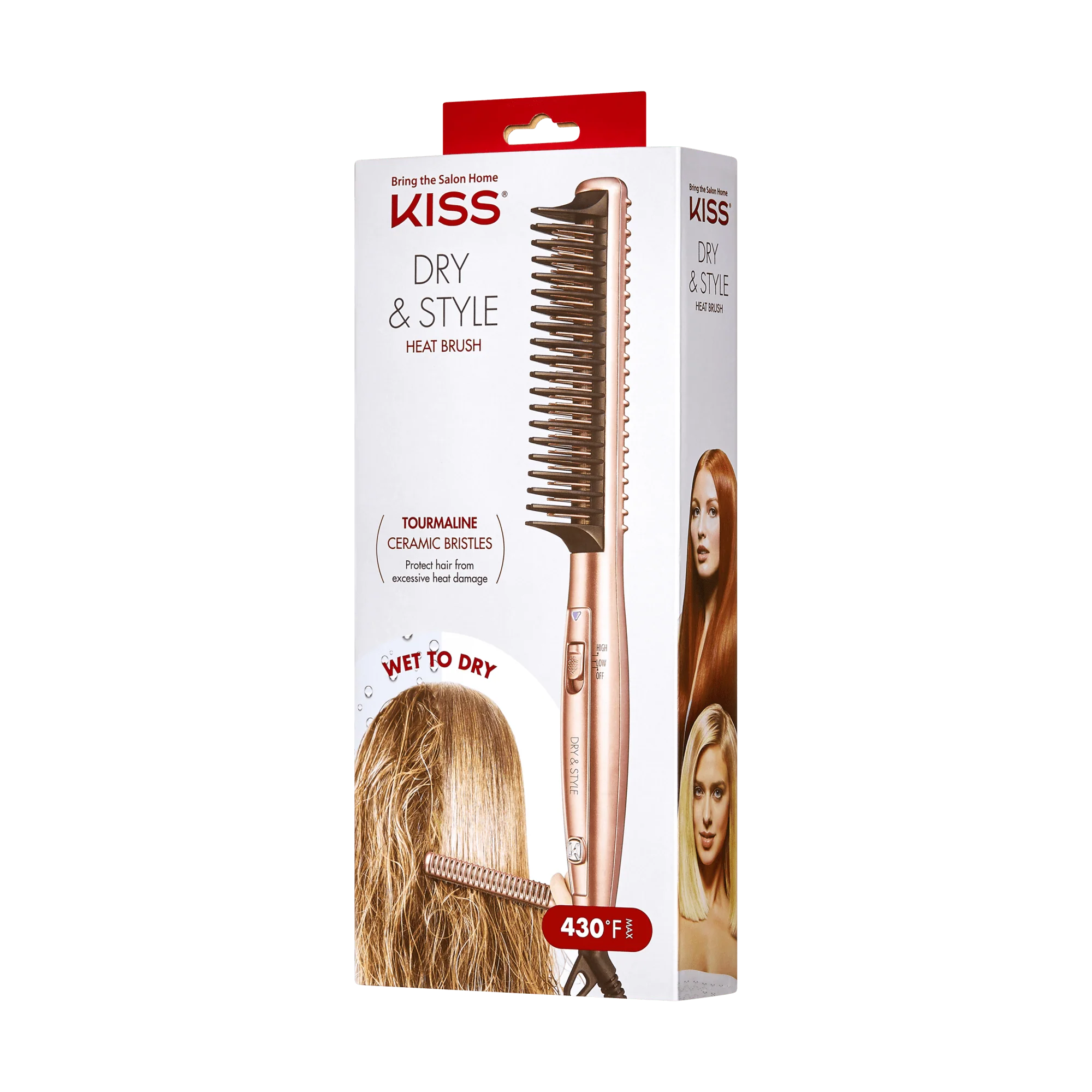 KISS Dry & Style Heat Brush - Image 7