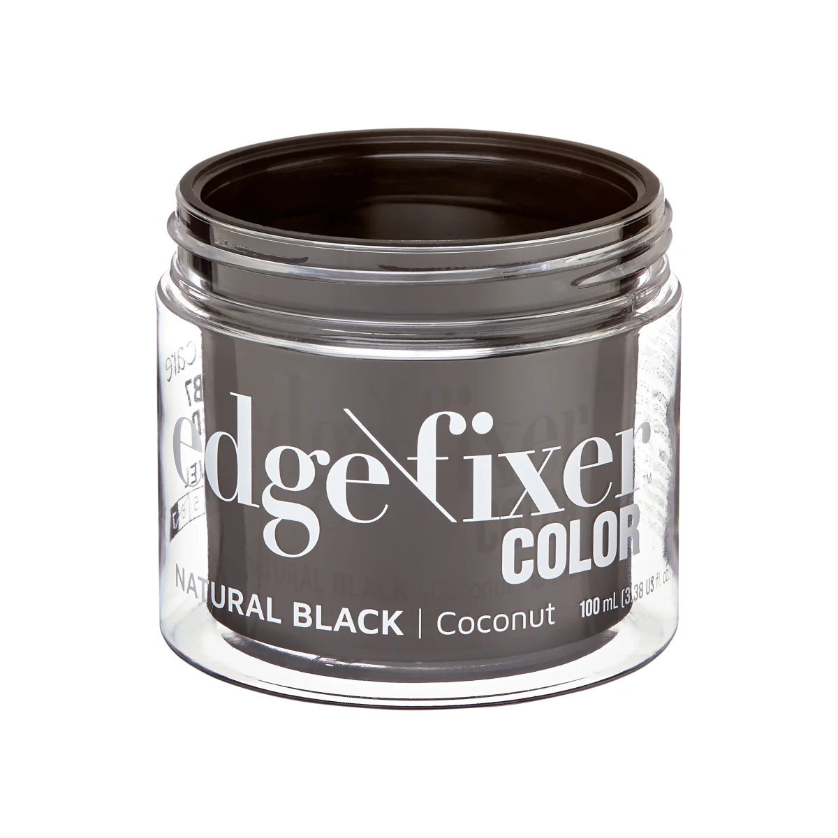 KISS Colors & Care Edge Fixer Color 100mL - Natural Black - Image 3