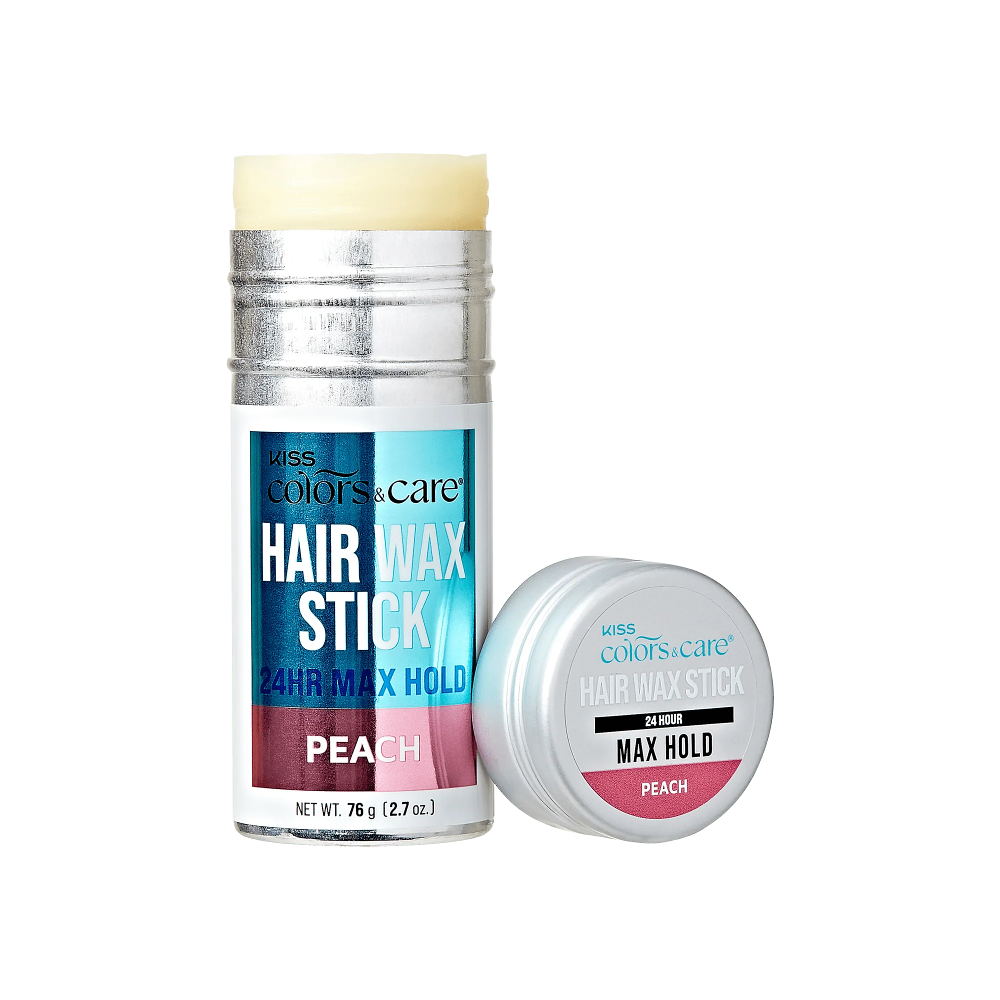 KISS Colors & Care Edge Fixer Wax Stick – Peach - Image 3
