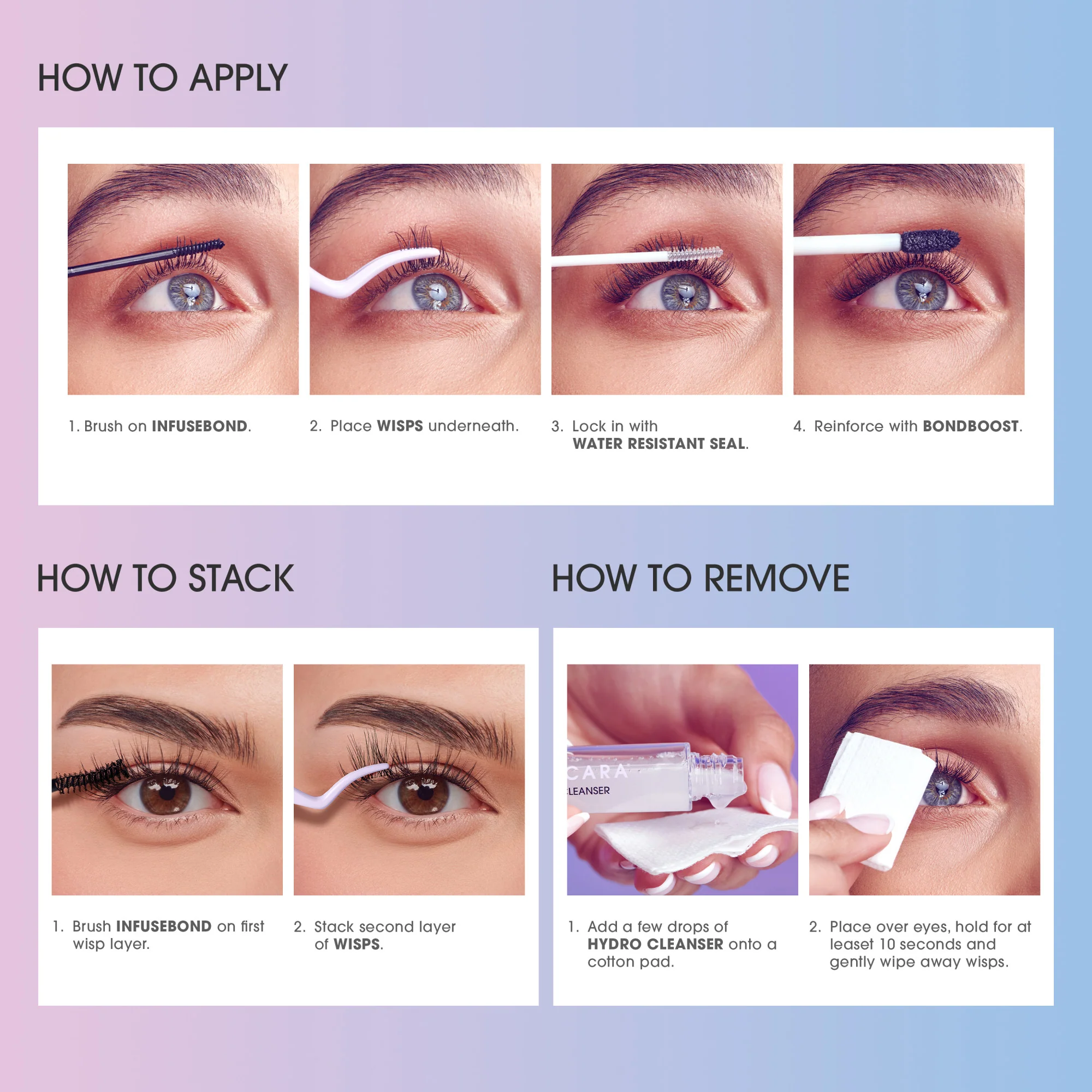 FALSCARA Studio Lash Extension Kit - Delicate - 54 Wisps - Image 7