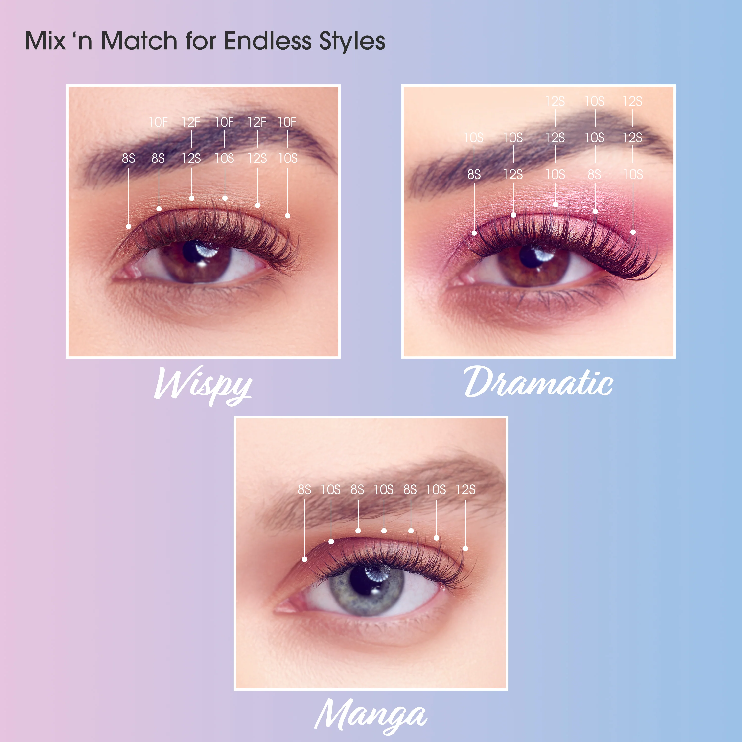 FALSCARA Studio Lash Extension Kit - Delicate - 54 Wisps - Image 11