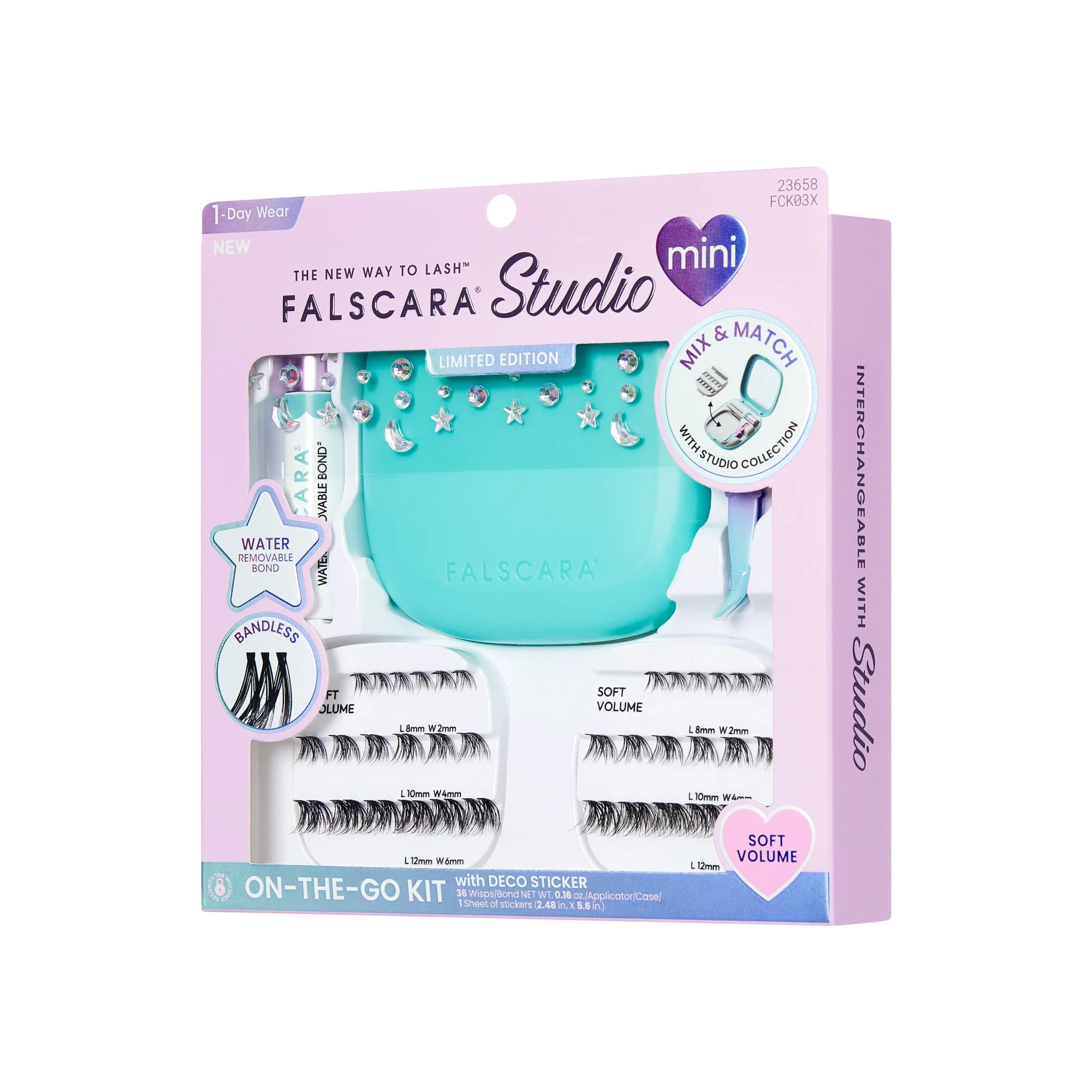 FALSCARA Studio Mini On-The-Go Kit – Soft Volume - 36 Wisps
