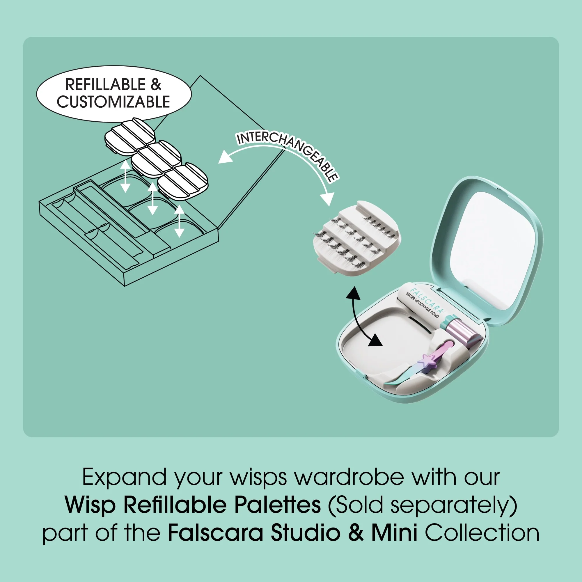 FALSCARA Studio Mini On-The-Go Kit – Classic Volume - 36 Wisps - Image 11