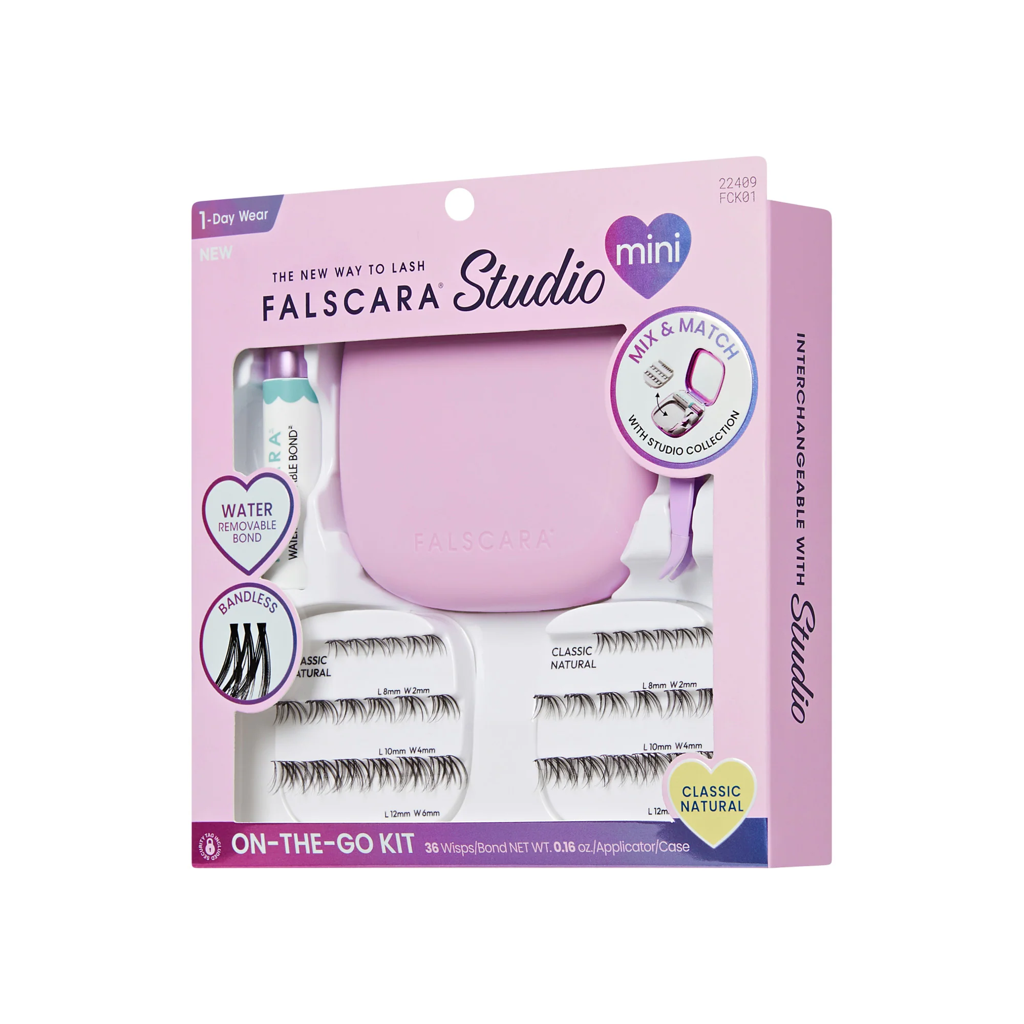FALSCARA Studio Mini On-The-Go Kit β Classic Natural - 36 Wisps