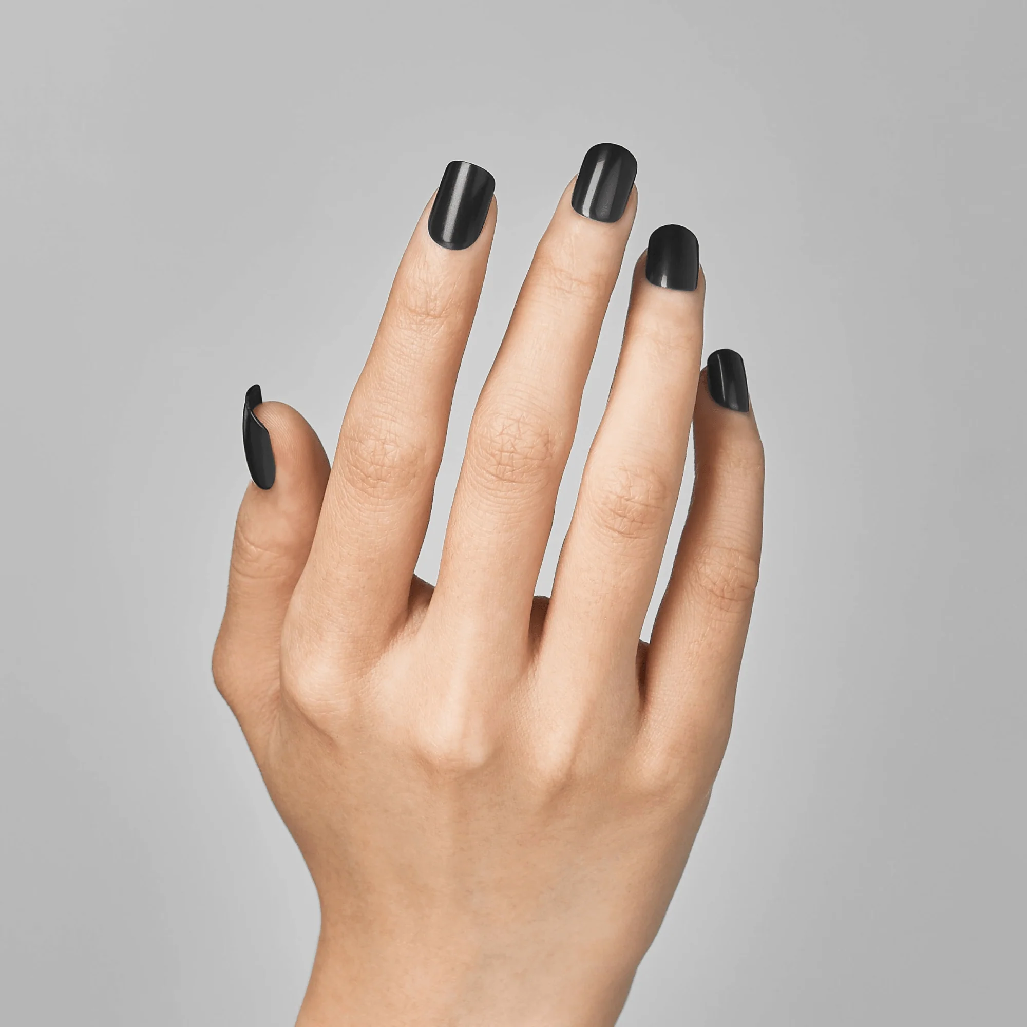imPRESS Color Press On Nails - All Black - Image 3