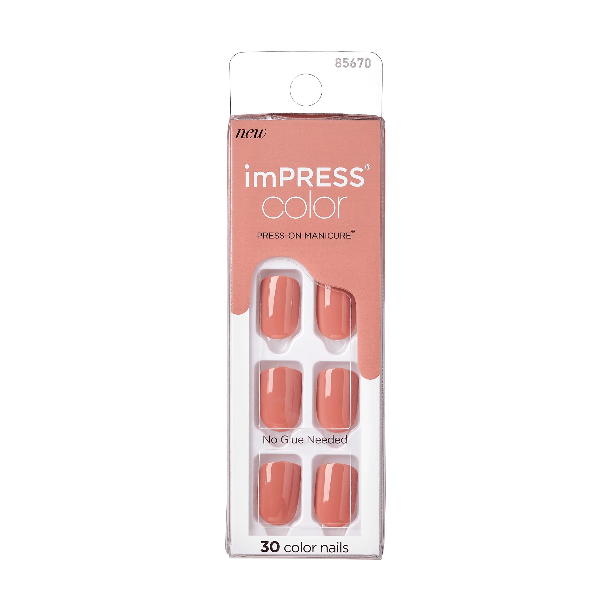 imPRESS Color Press-On Manicure - Caramel - Image 5