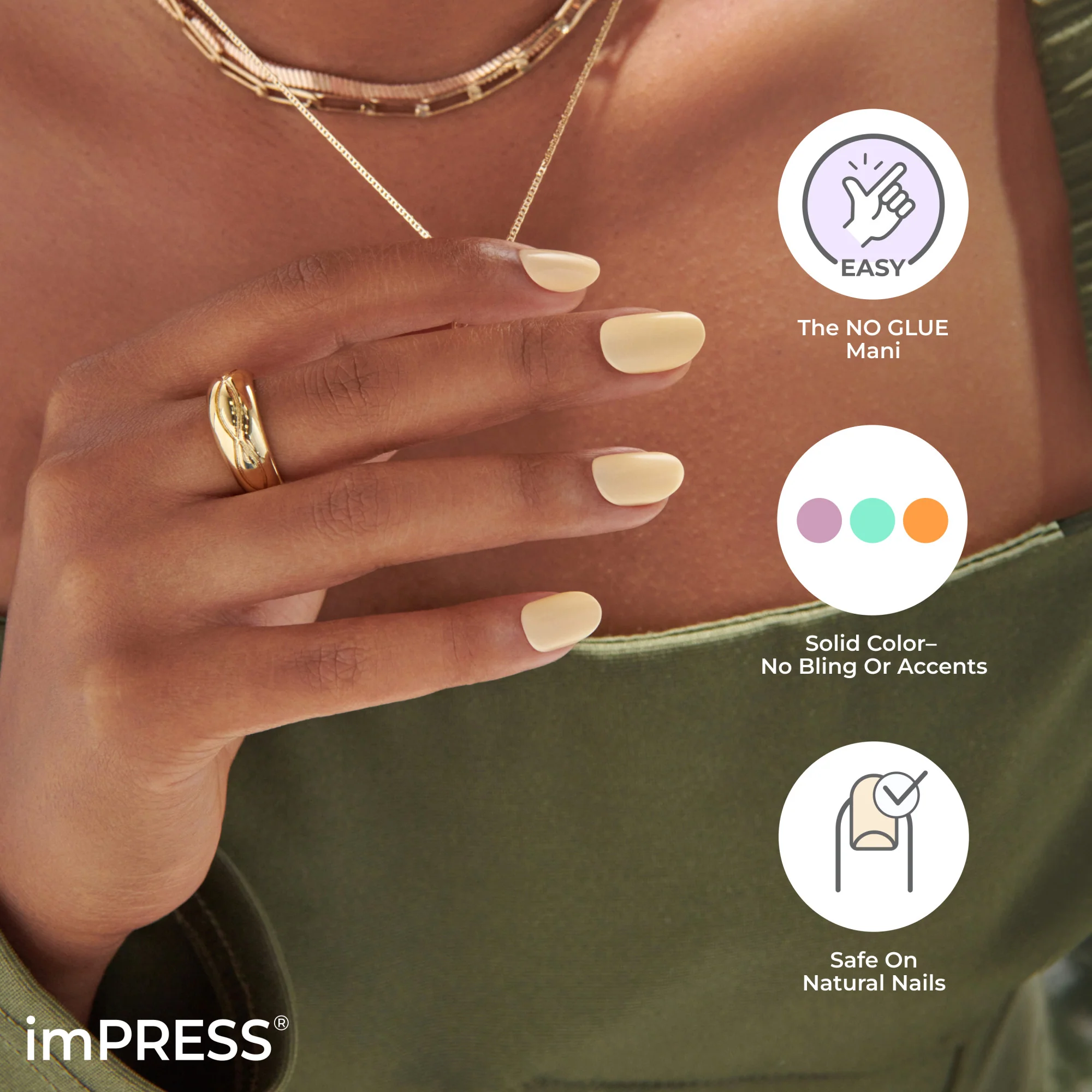 imPRESS Color Press On Nails - Cherry Up - Image 7
