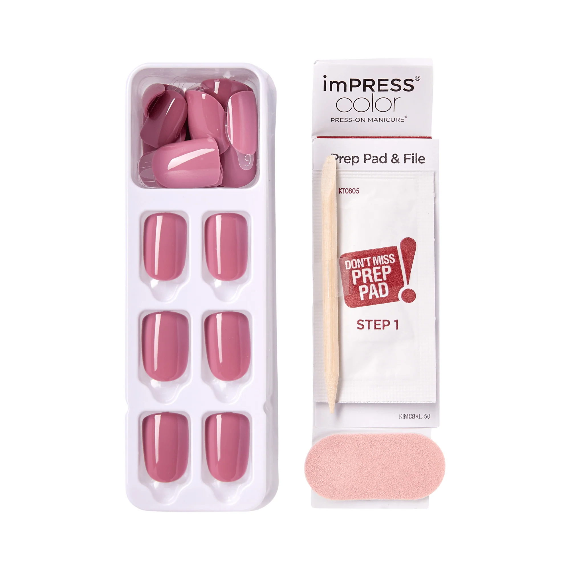 imPRESS Color Press On Nails - Petal Pink - Image 4