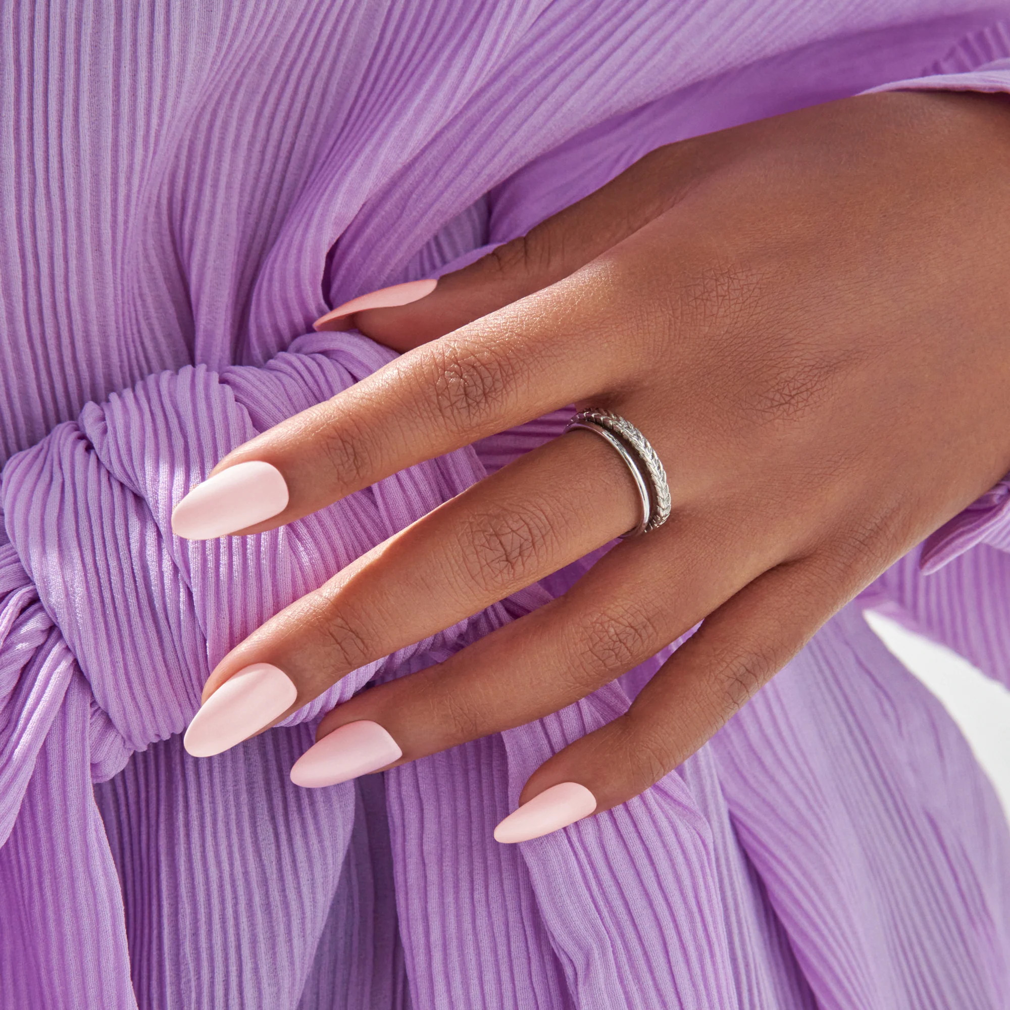 imPRESS Color Press On Nails - Brushed Pale - Image 2