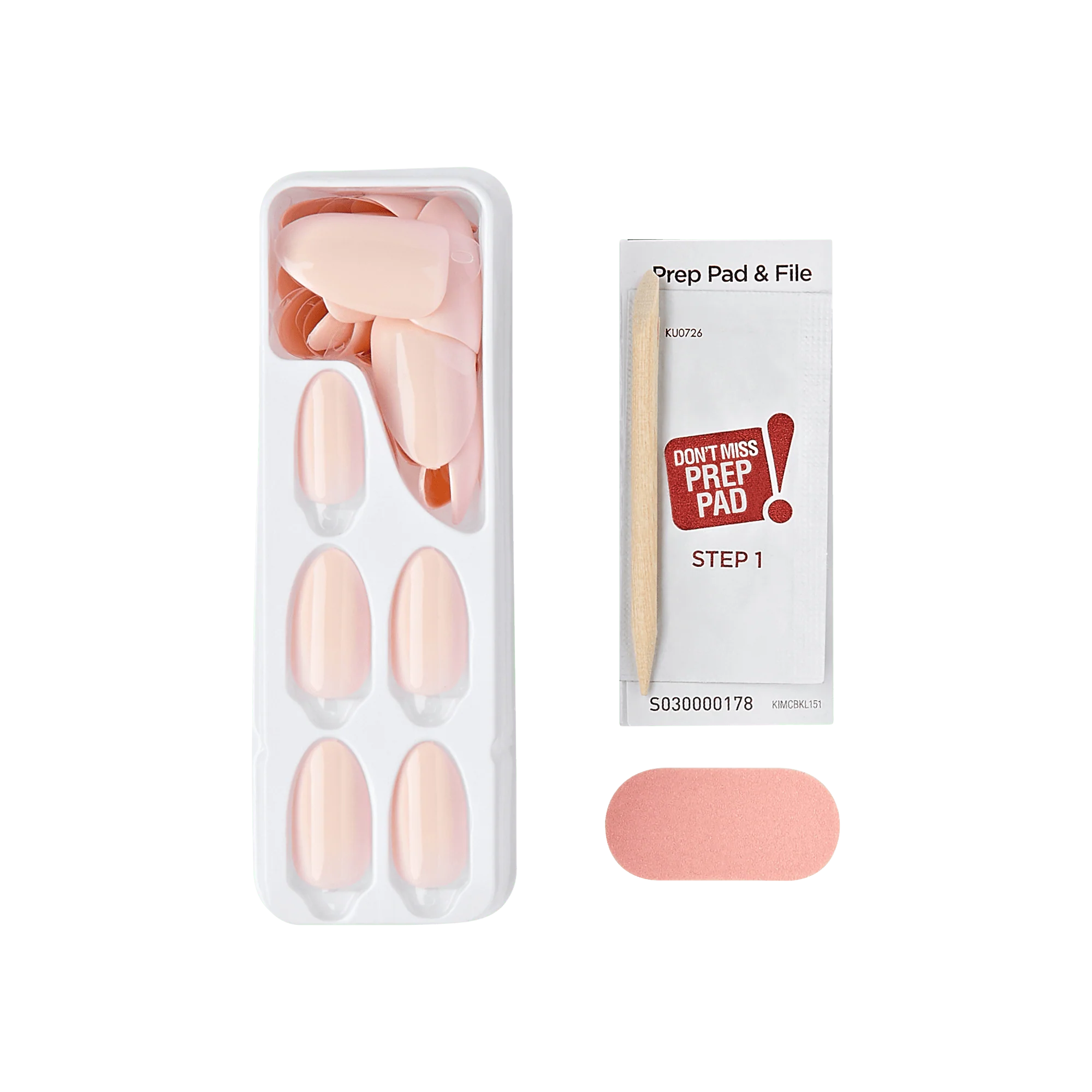 imPRESS Color Press On Nails - Brushed Pale - Image 4
