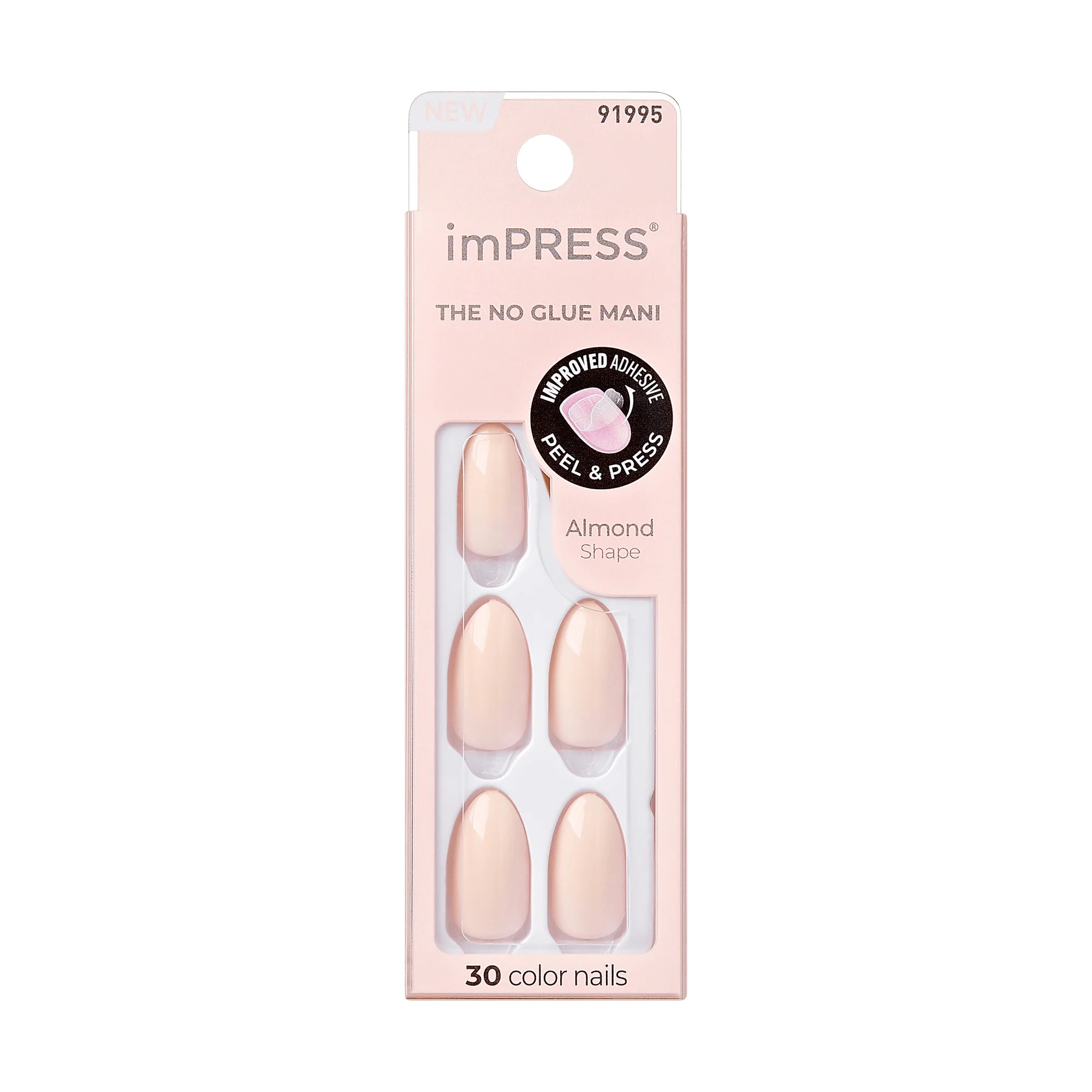 imPRESS Color Press On Nails - Brushed Pale - Image 6