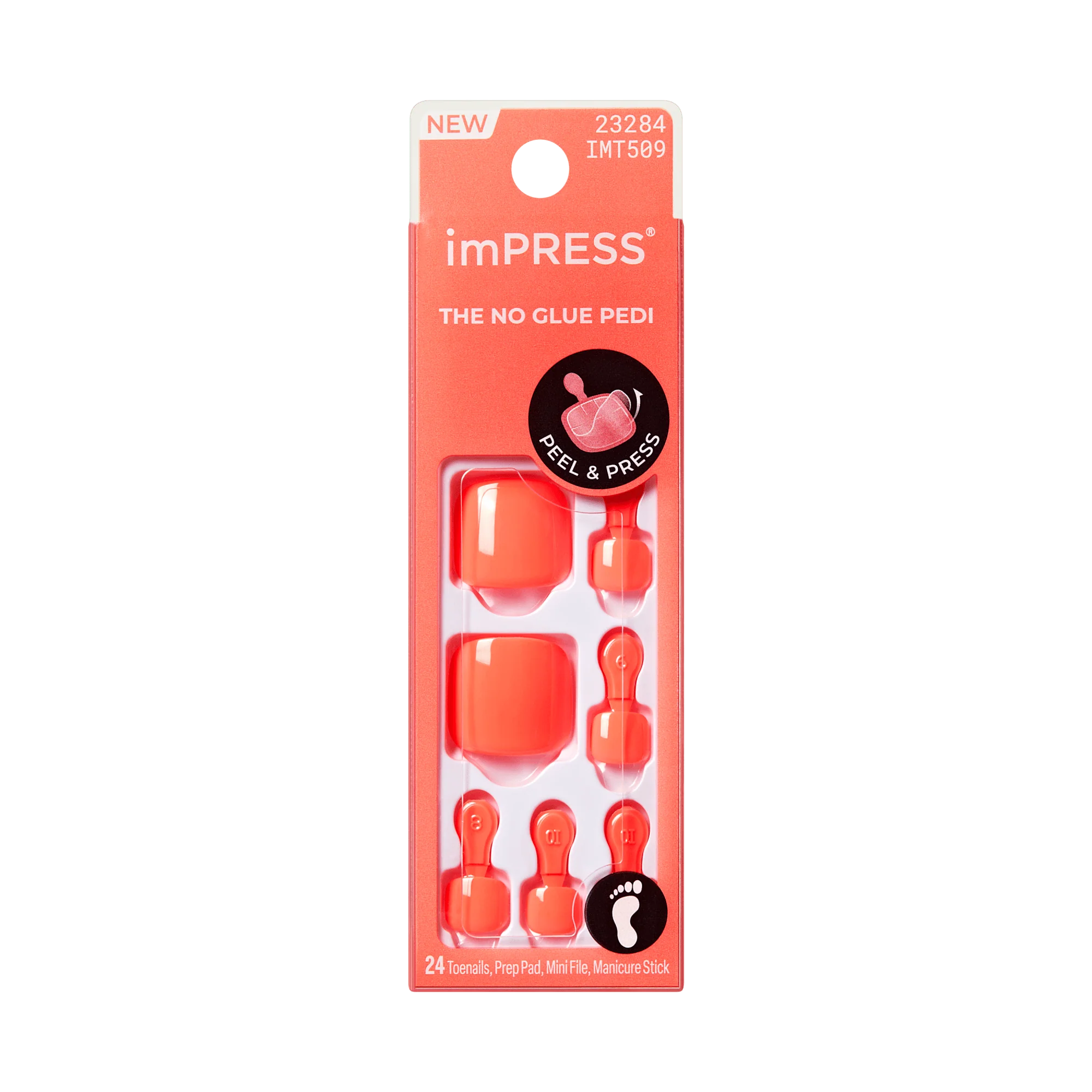 imPRESS Color Press On Pedicure - Pure Mood - Image 5