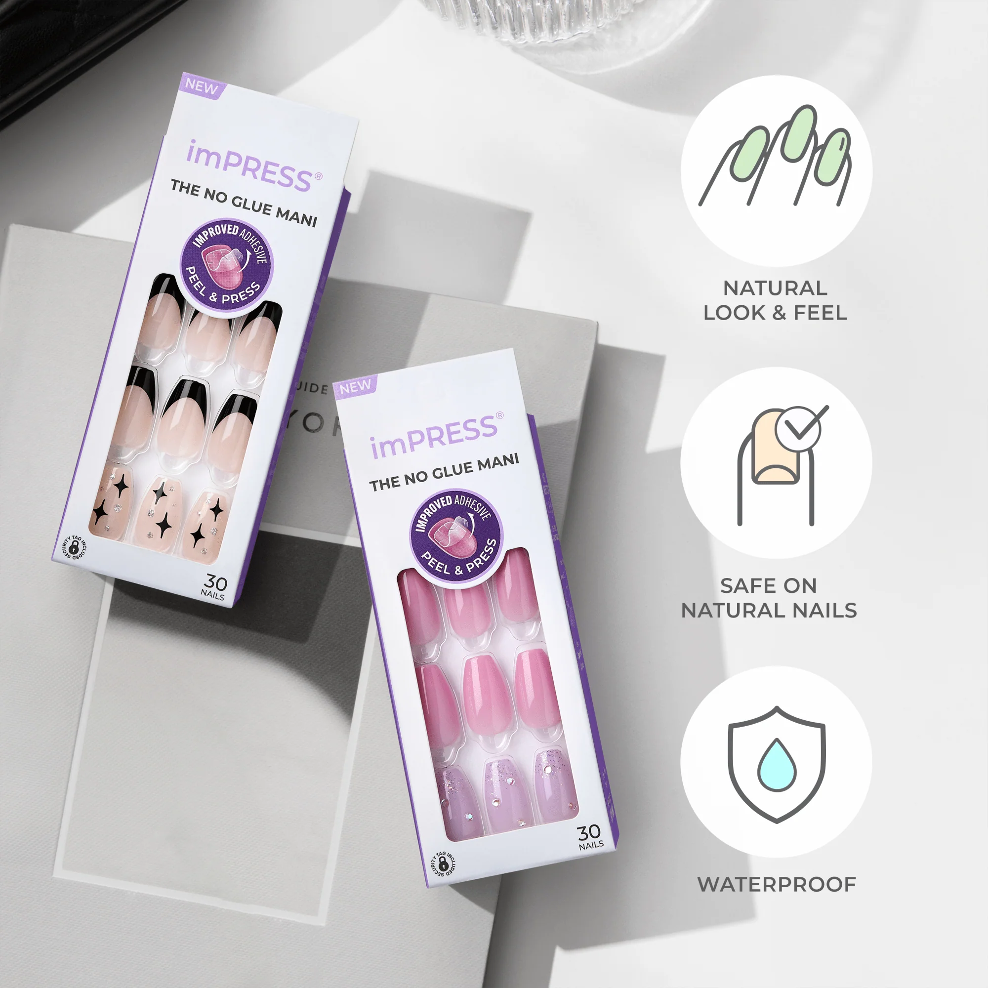 imPRESS Design Press On Nails - Beach Please - Image 9