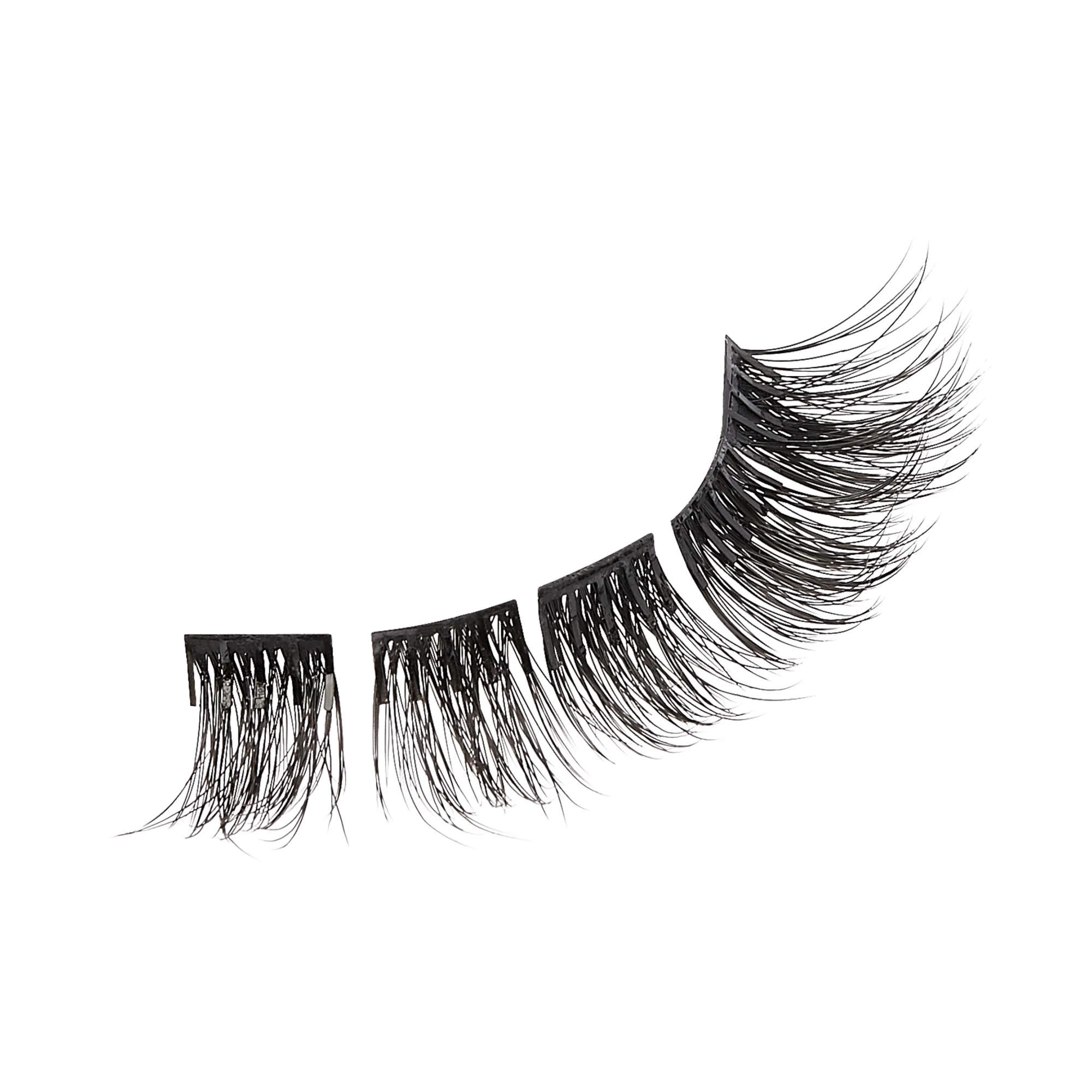 imPRESS Falsies Self Adhesive Eyelashes, 20 Lash Clusters - Glamorous - Image 5