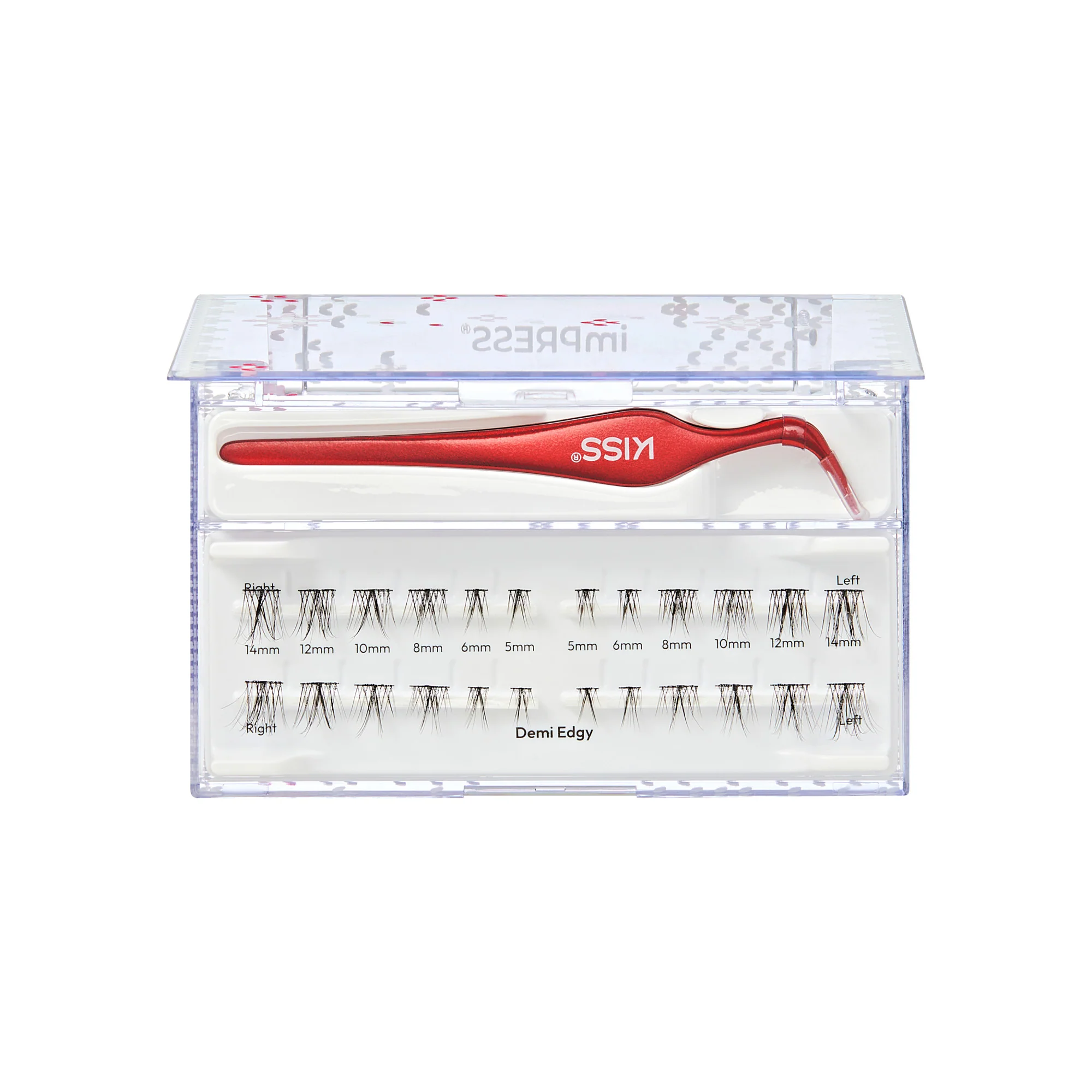 imPRESS Falsies Long Lasting Holiday Lashes - Demi Edgy - Image 6