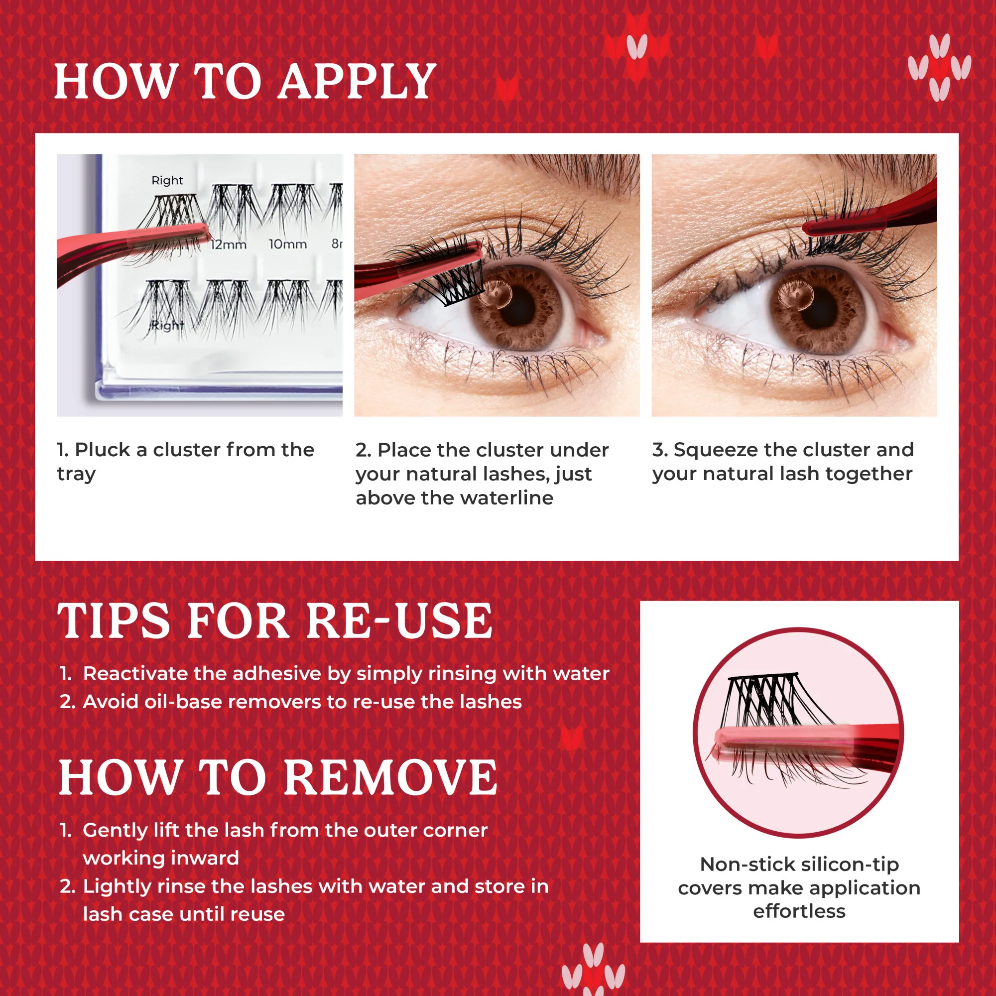 imPRESS Falsies Long Lasting Holiday Lashes - Demi Wispy - Image 8