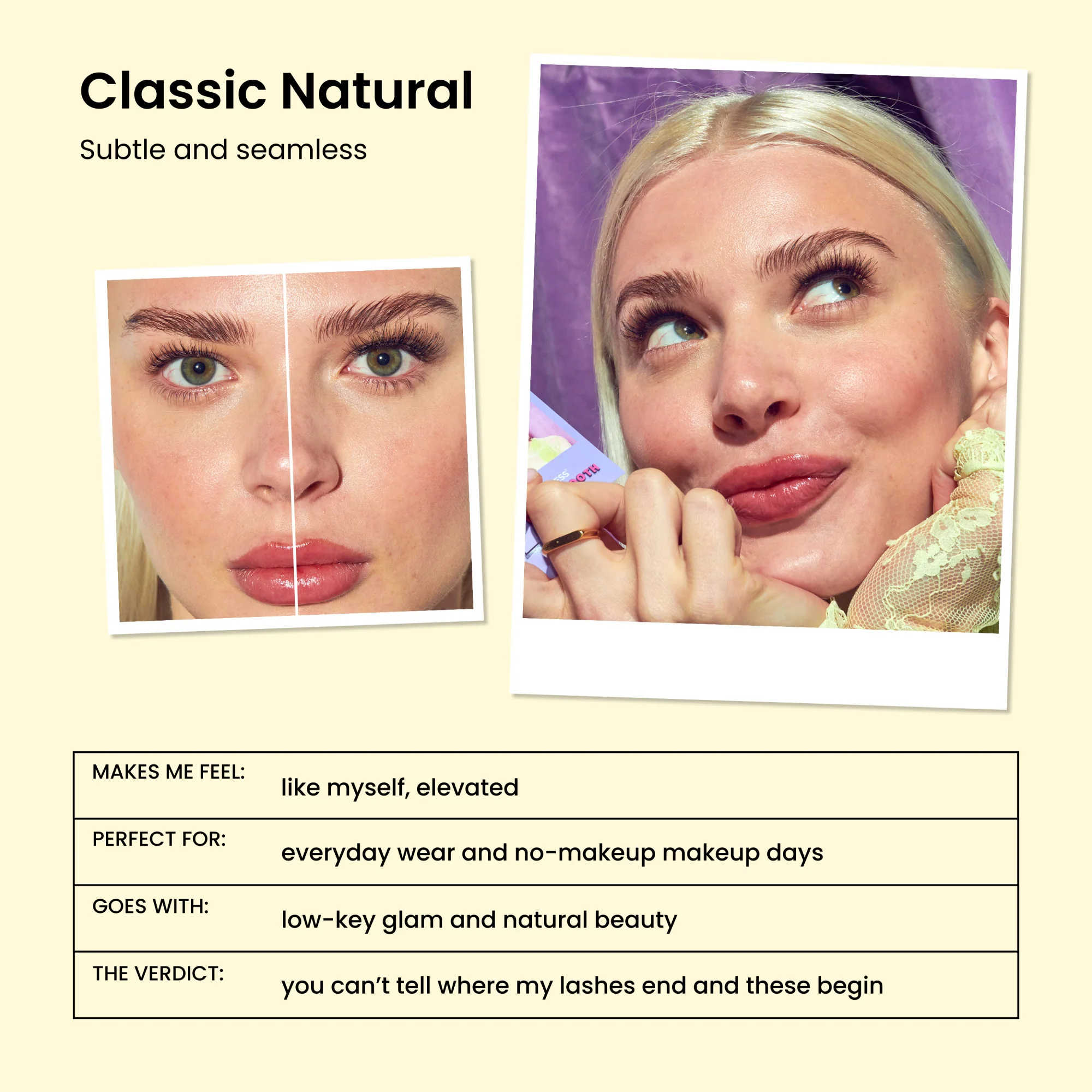 imPRESS Pre-Glued Strip Lashes Kit - Classic Natural - Image 10