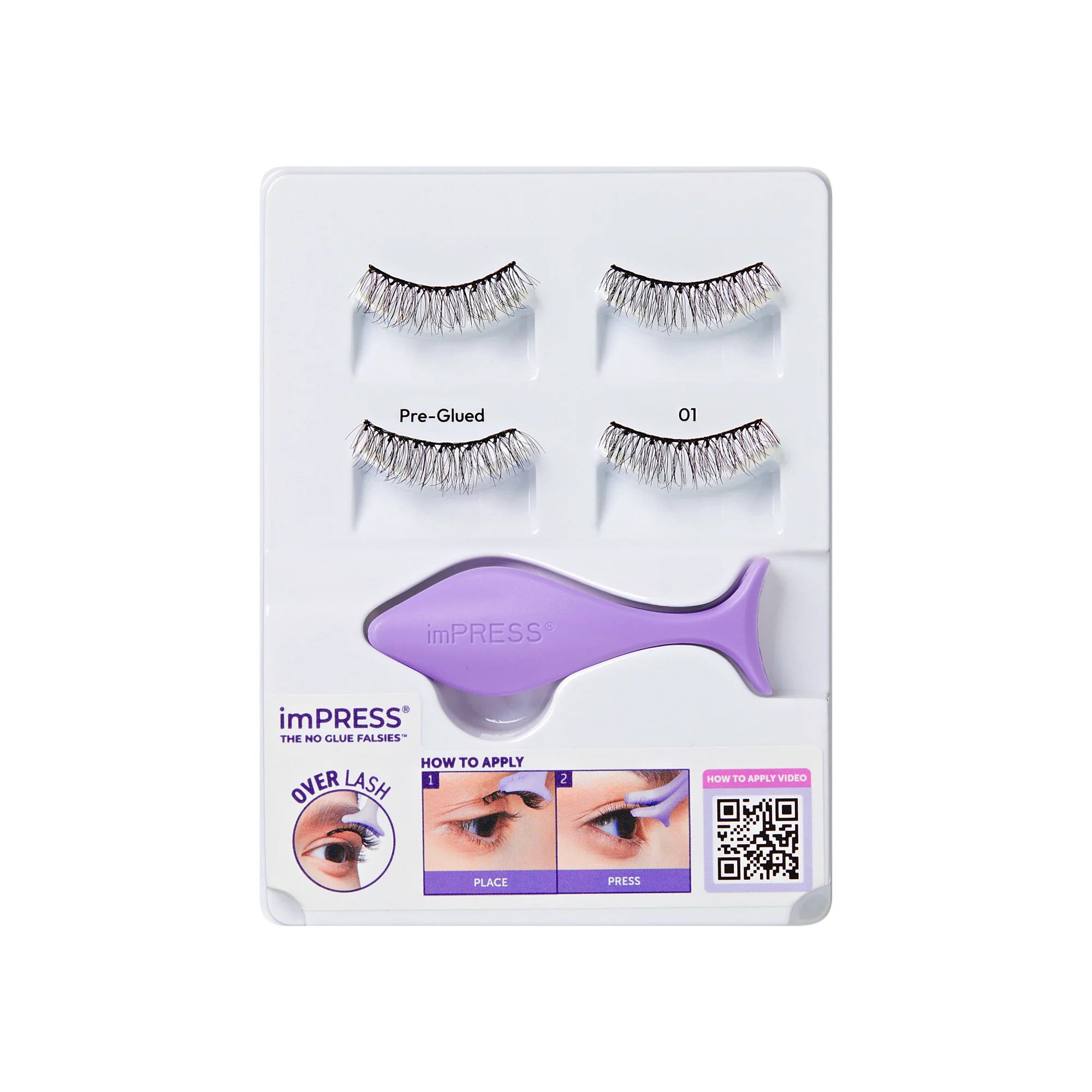 imPRESS Pre-Glued Strip Lashes Kit - Classic Natural - Image 6