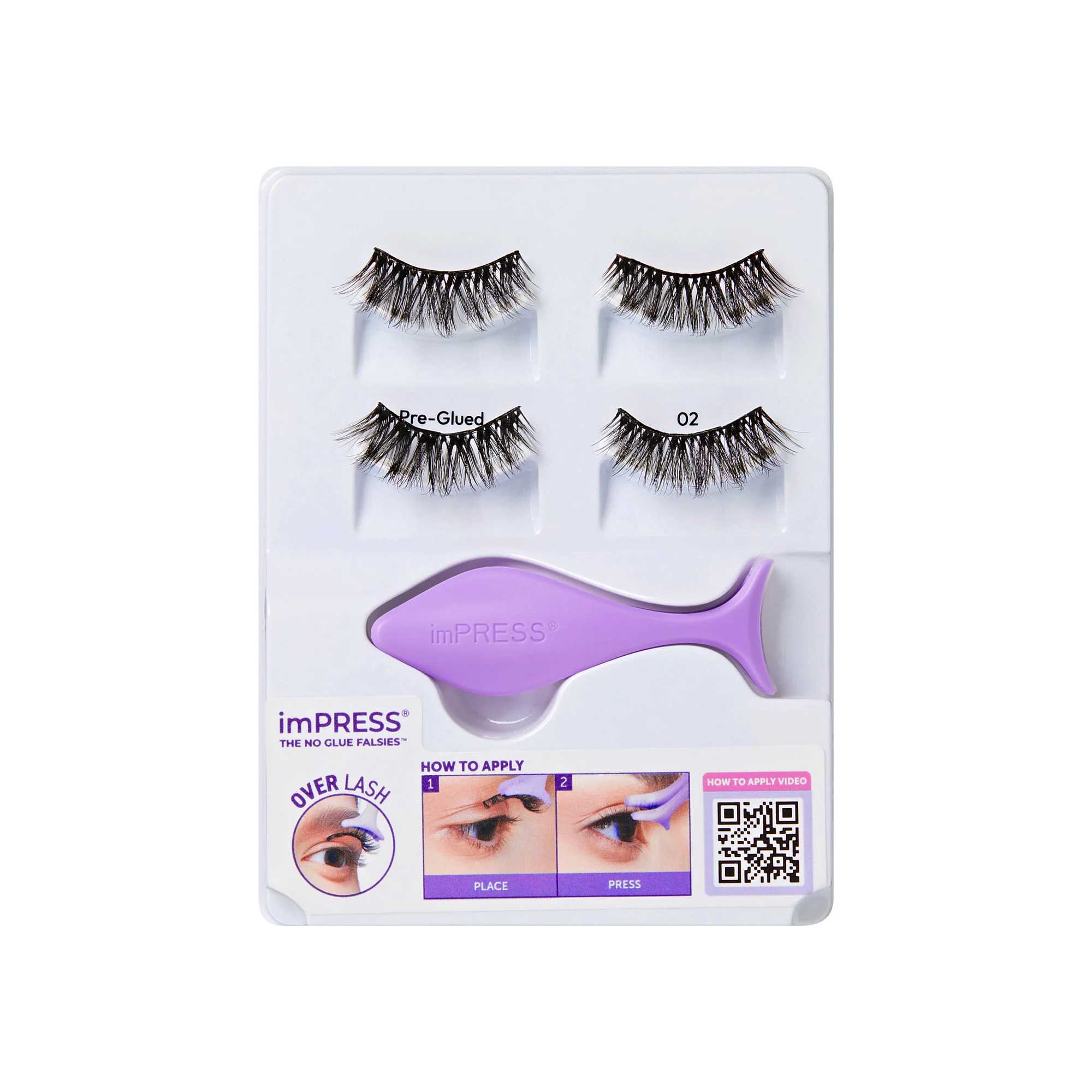 imPRESS Pre-Glued Strip Lashes Kit - Classic Volume - Image 6