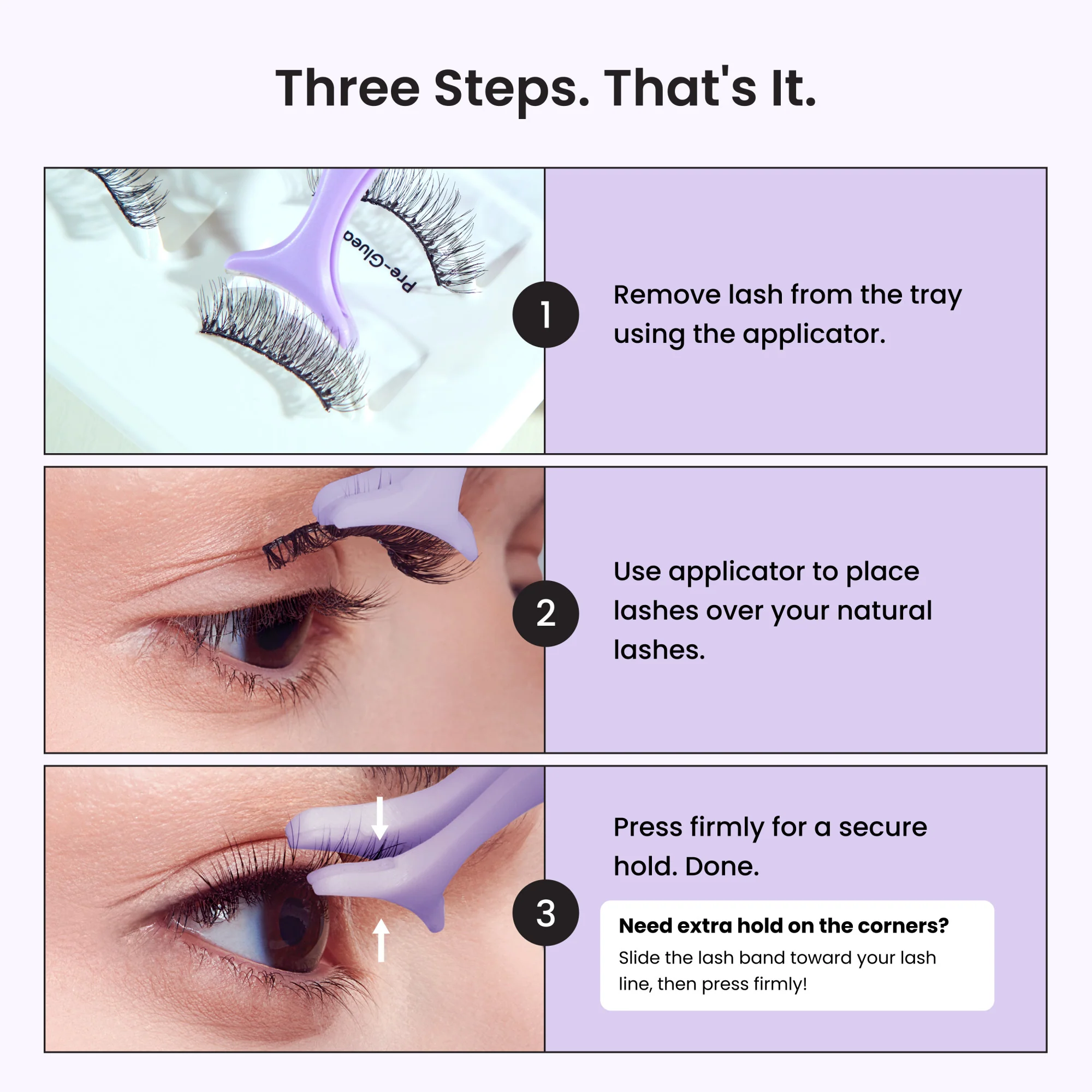 imPRESS Pre-Glued Strip Lashes Kit - Classic Volume - Image 8