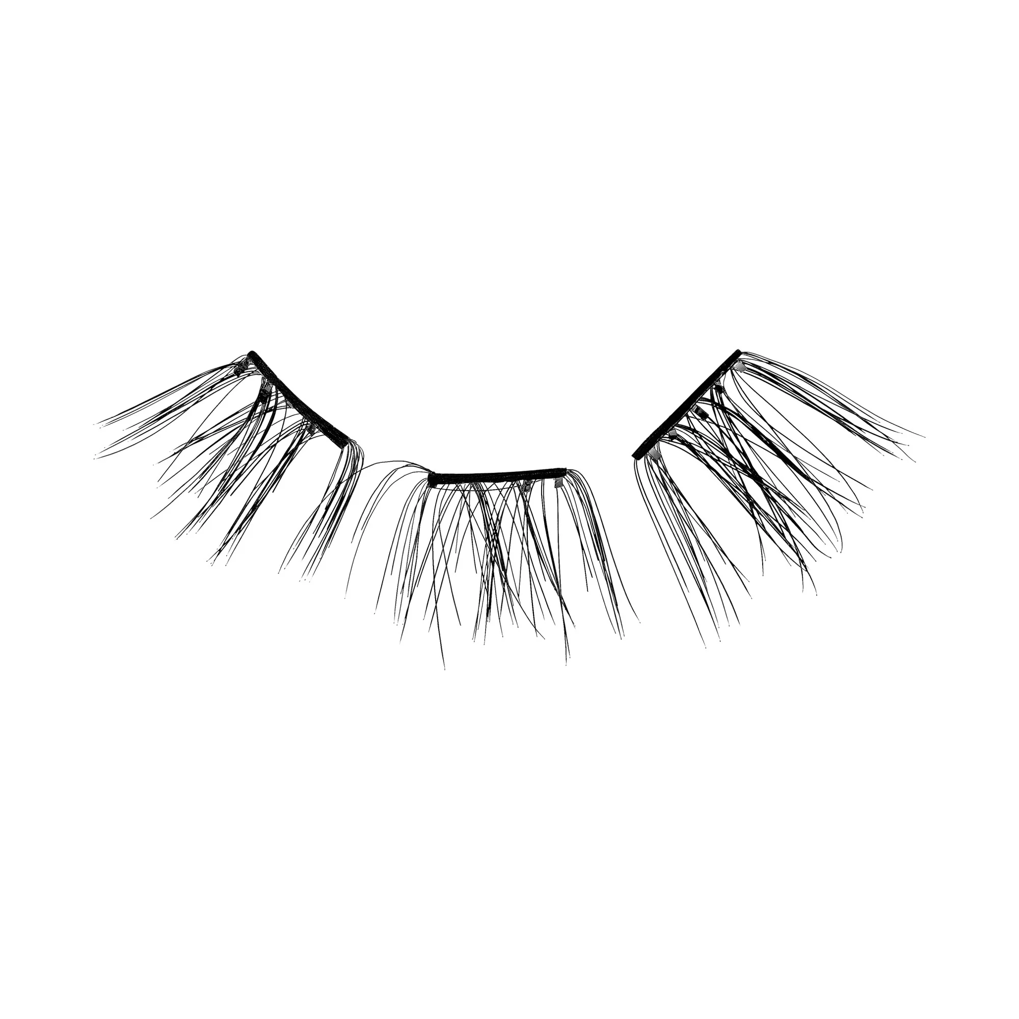 imPRESS Falsies Self Adhesive Eyelashes, 12 Lash Clusters + Applicator - Airy - Image 7