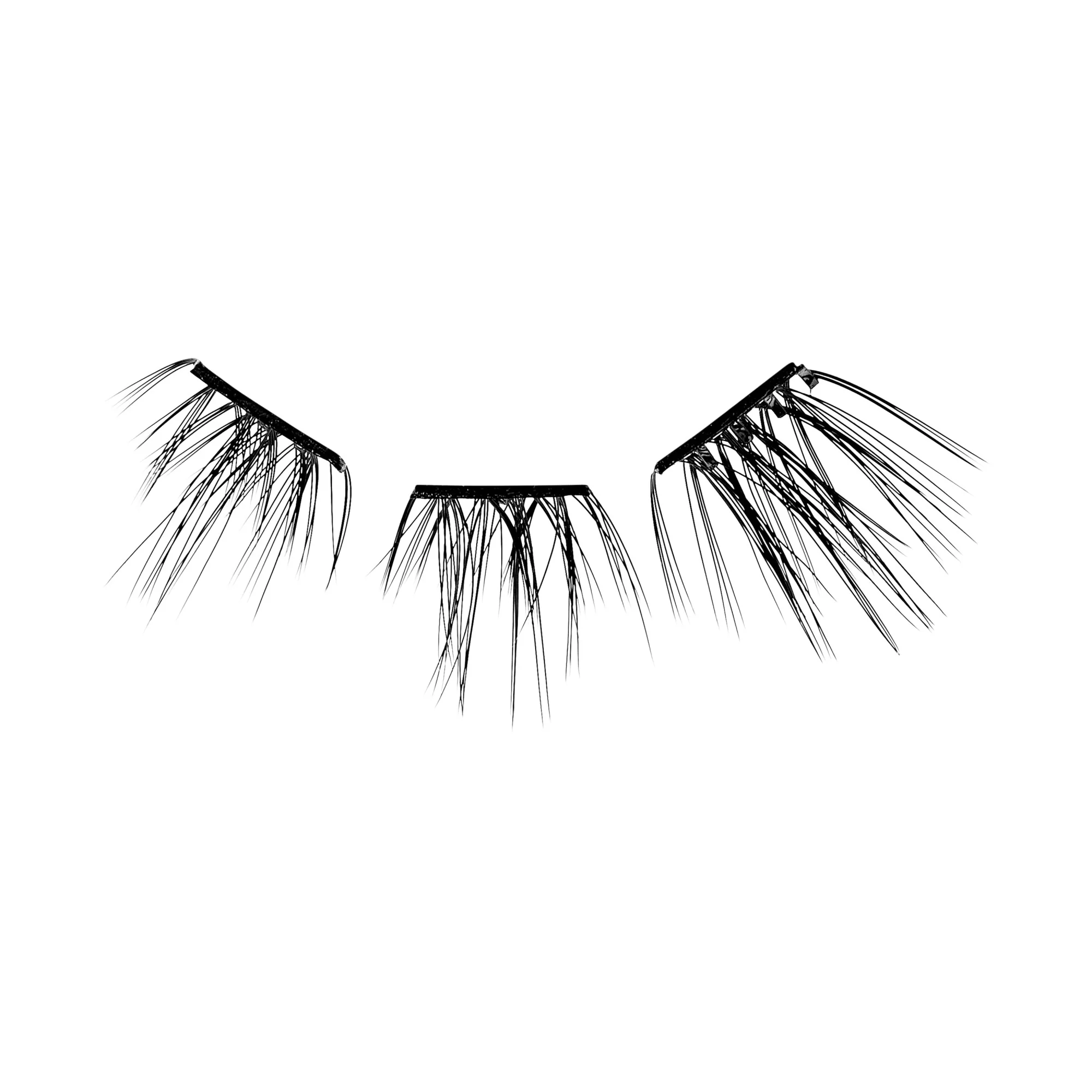 imPRESS Falsies Self Adhesive Eyelashes, 12 Lash Clusters + Applicator – Lavish - Image 7