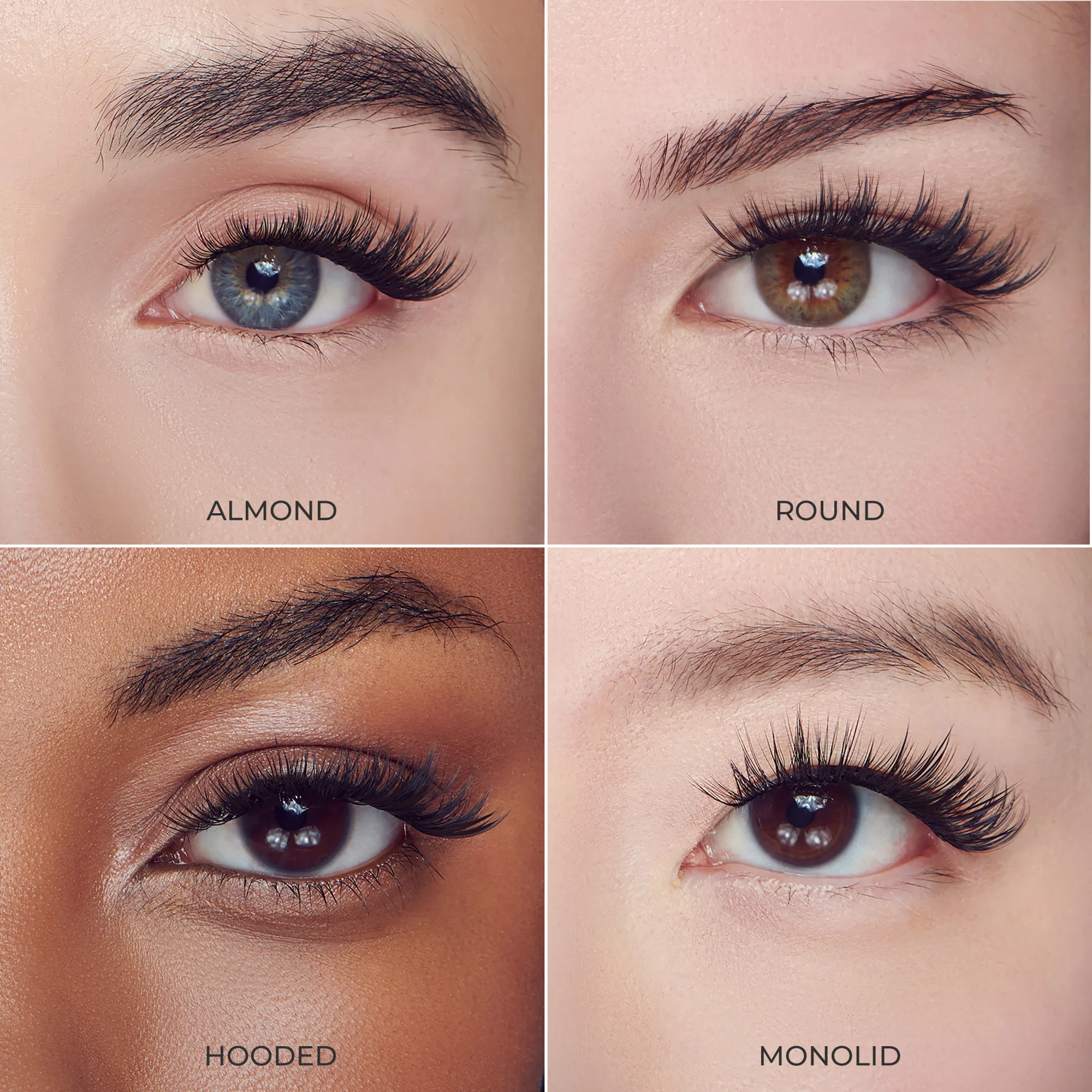 imPRESS Falsies Self Adhesive Eyelashes, 20 Lash Clusters - Spiky - Image 4