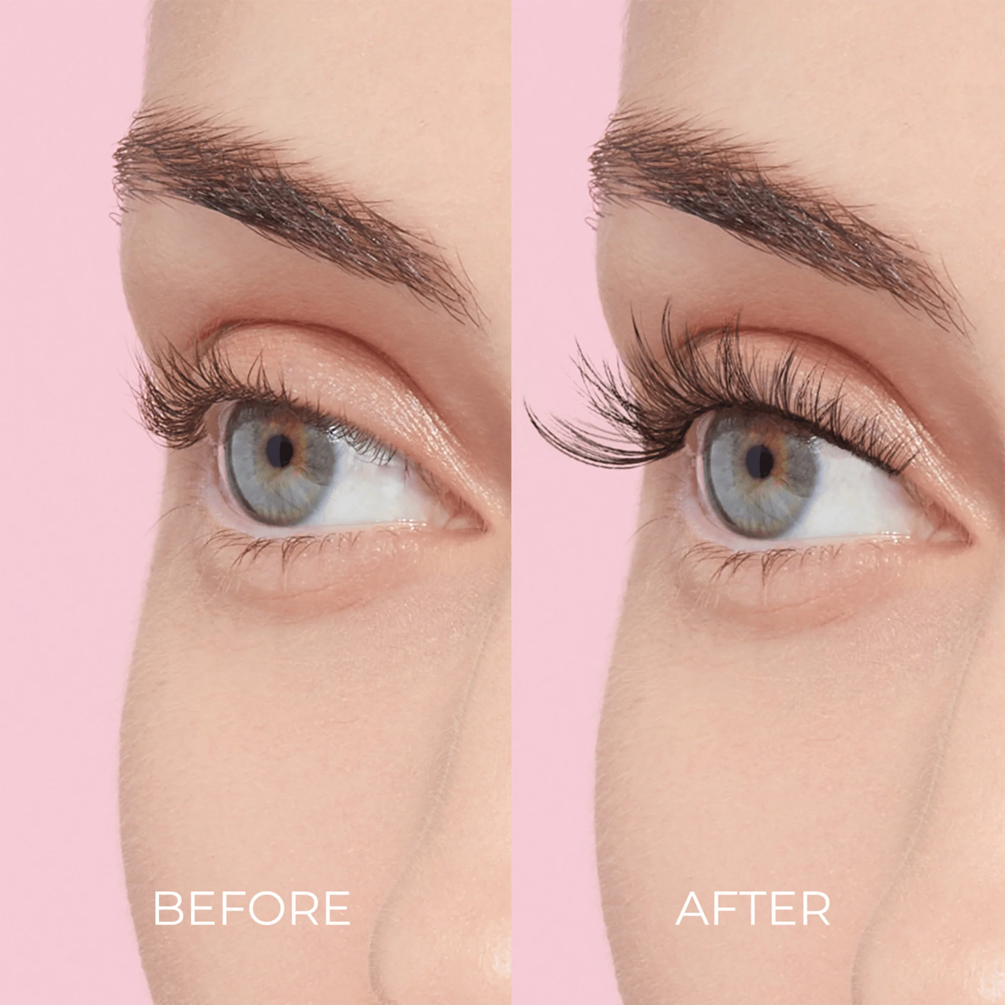 imPRESS Falsies Self Adhesive Eyelashes, 30 Lash Clusters - Voluminous & Curly - Image 2