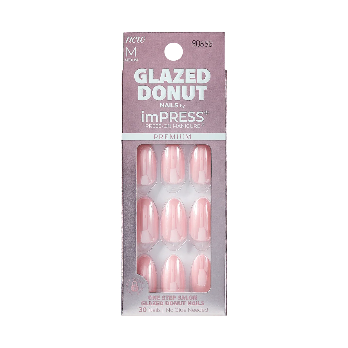 imPRESS Glazed Donut Press On Manicure - Strawberry Glazed - Image 3