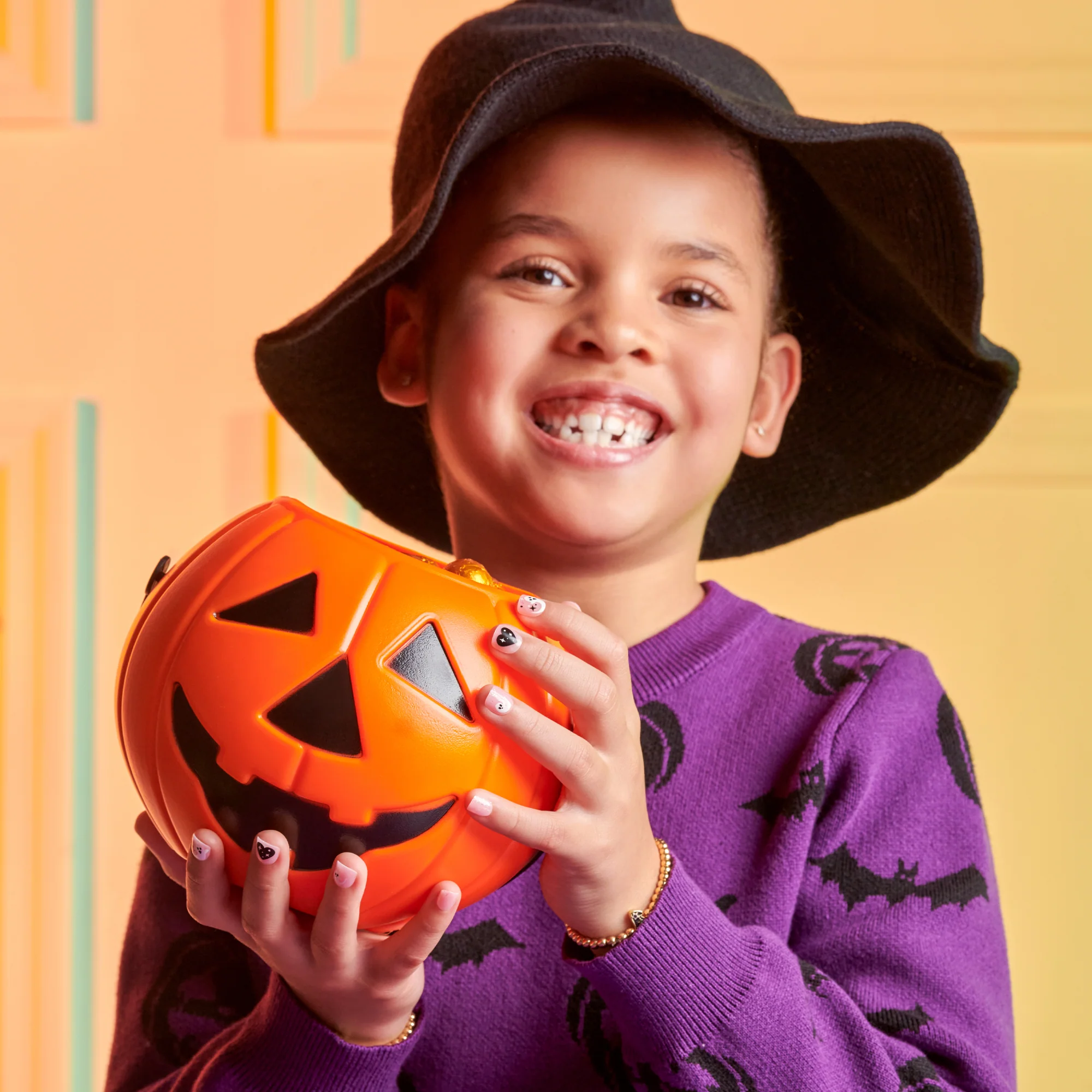 imPRESS Halloween Kids Press On Nails - Amazed - Image 4