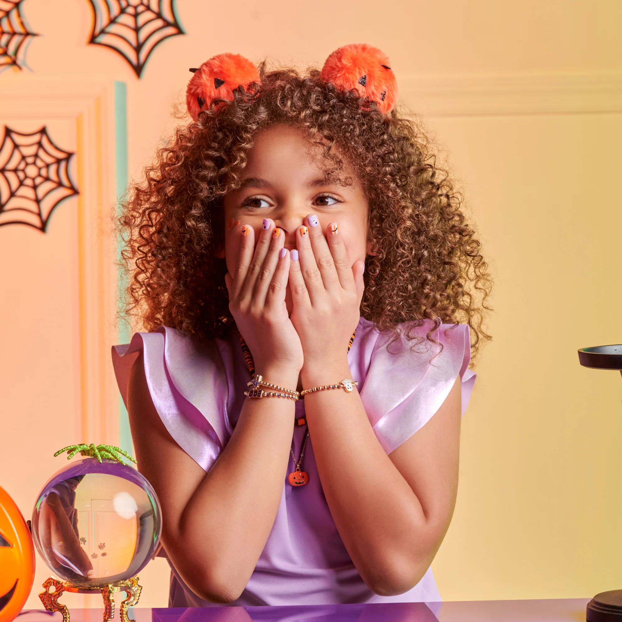 imPRESS Halloween Kids Press On Nails - Oh My Gourd - Image 4