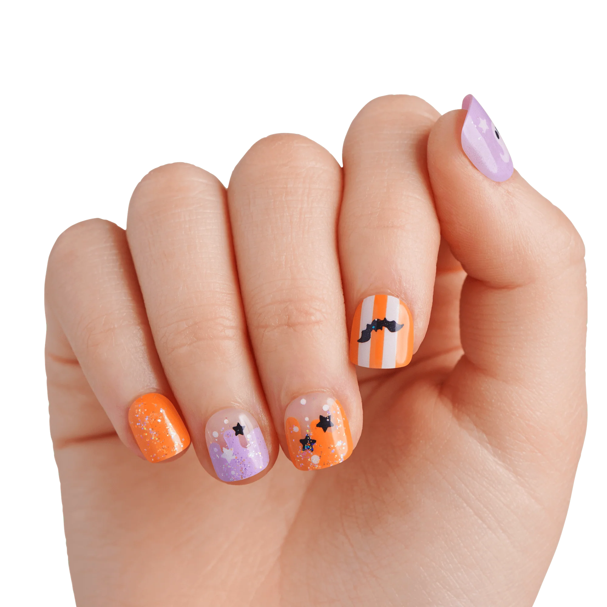 imPRESS Halloween Kids Press On Nails - Oh My Gourd - Image 5