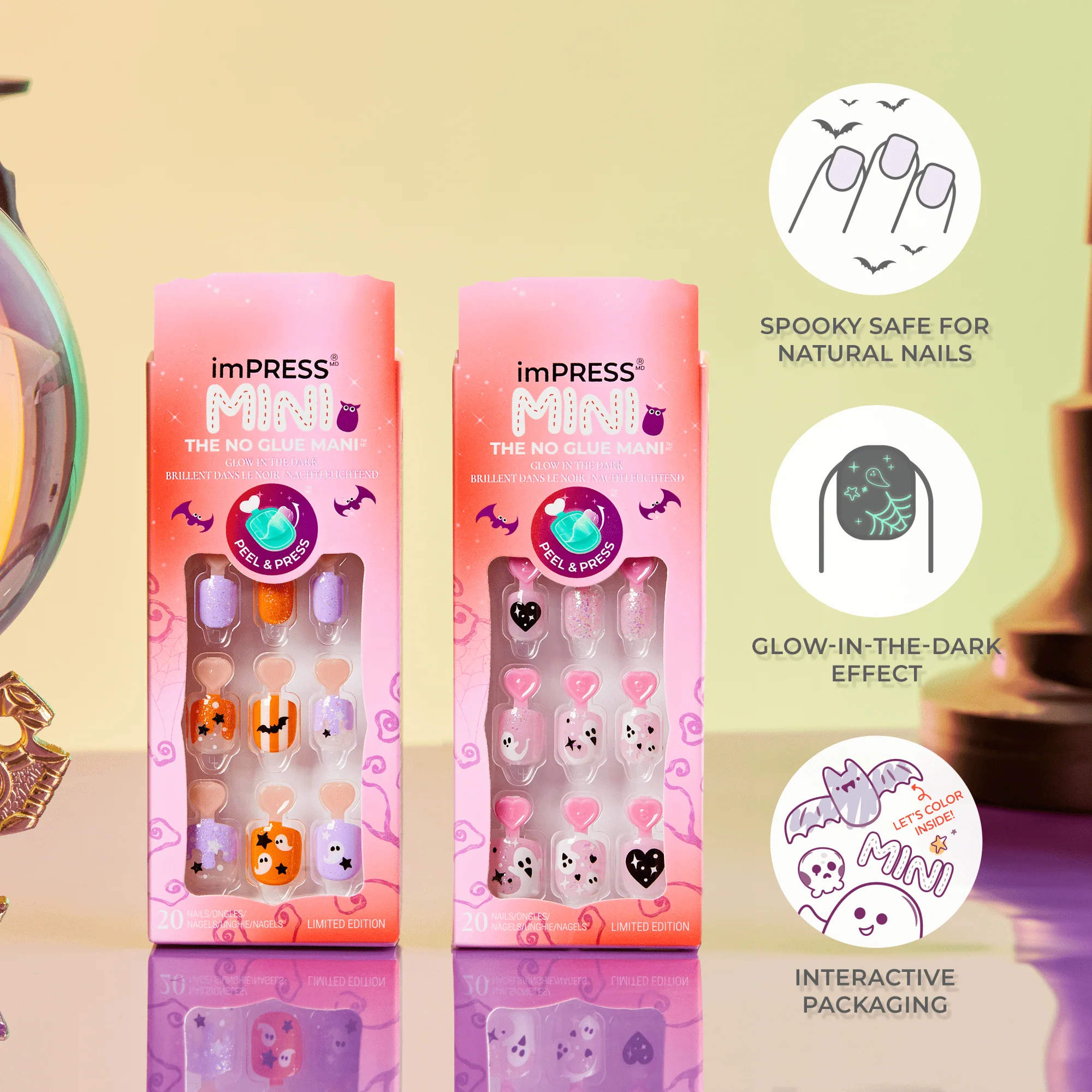 imPRESS Halloween Kids Press On Nails - Amazed - Image 12