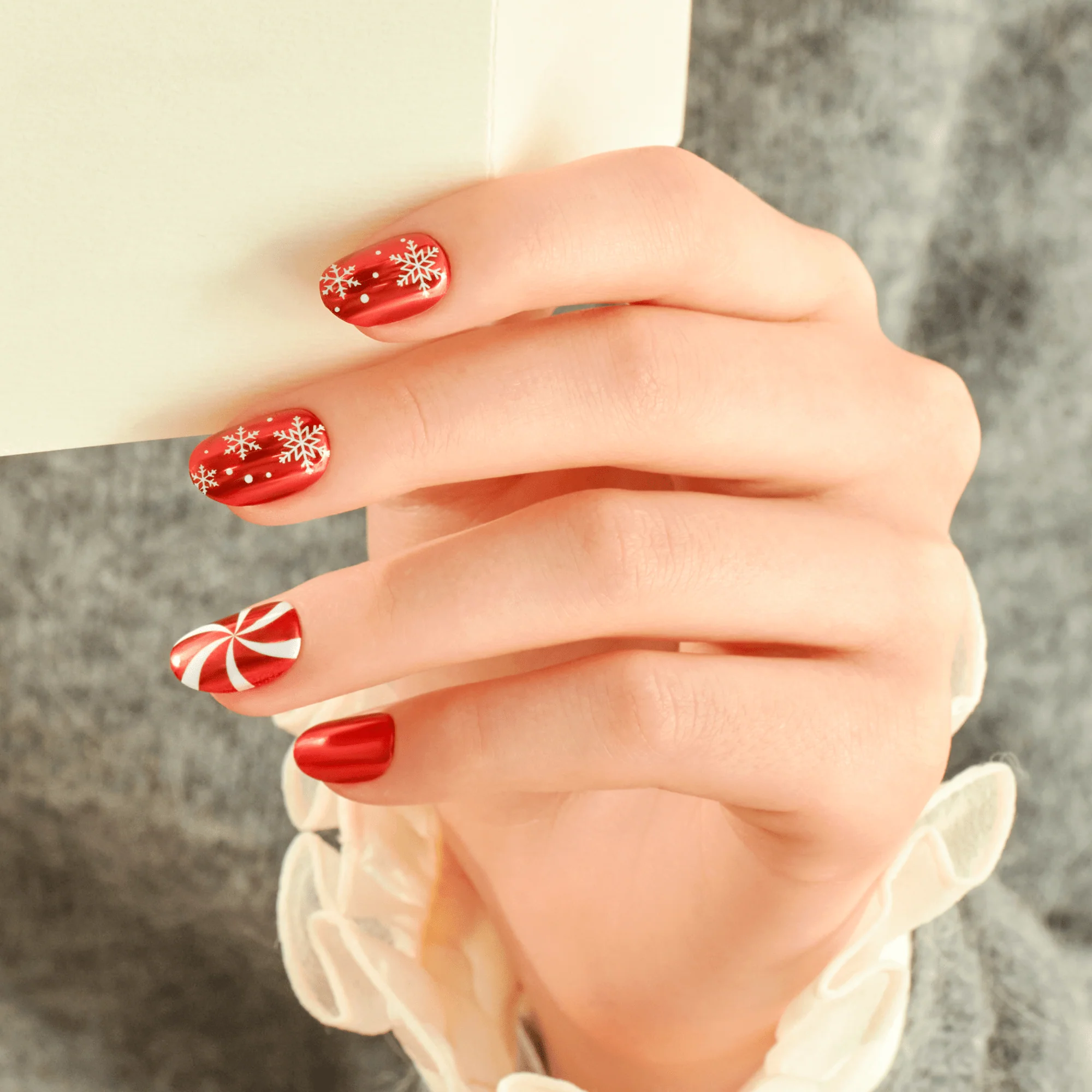 imPRESS Holiday Design Press On Nails - Merry n Bright - Image 2