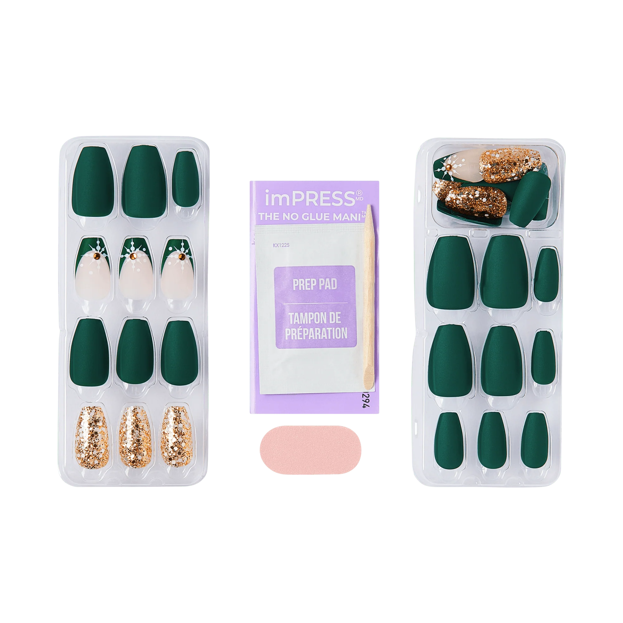 imPRESS Holiday Design Press On Nails - The Gift - Image 4