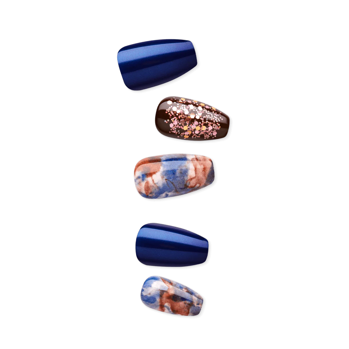 imPRESS Press-On Manicure - Indigo Autumn
