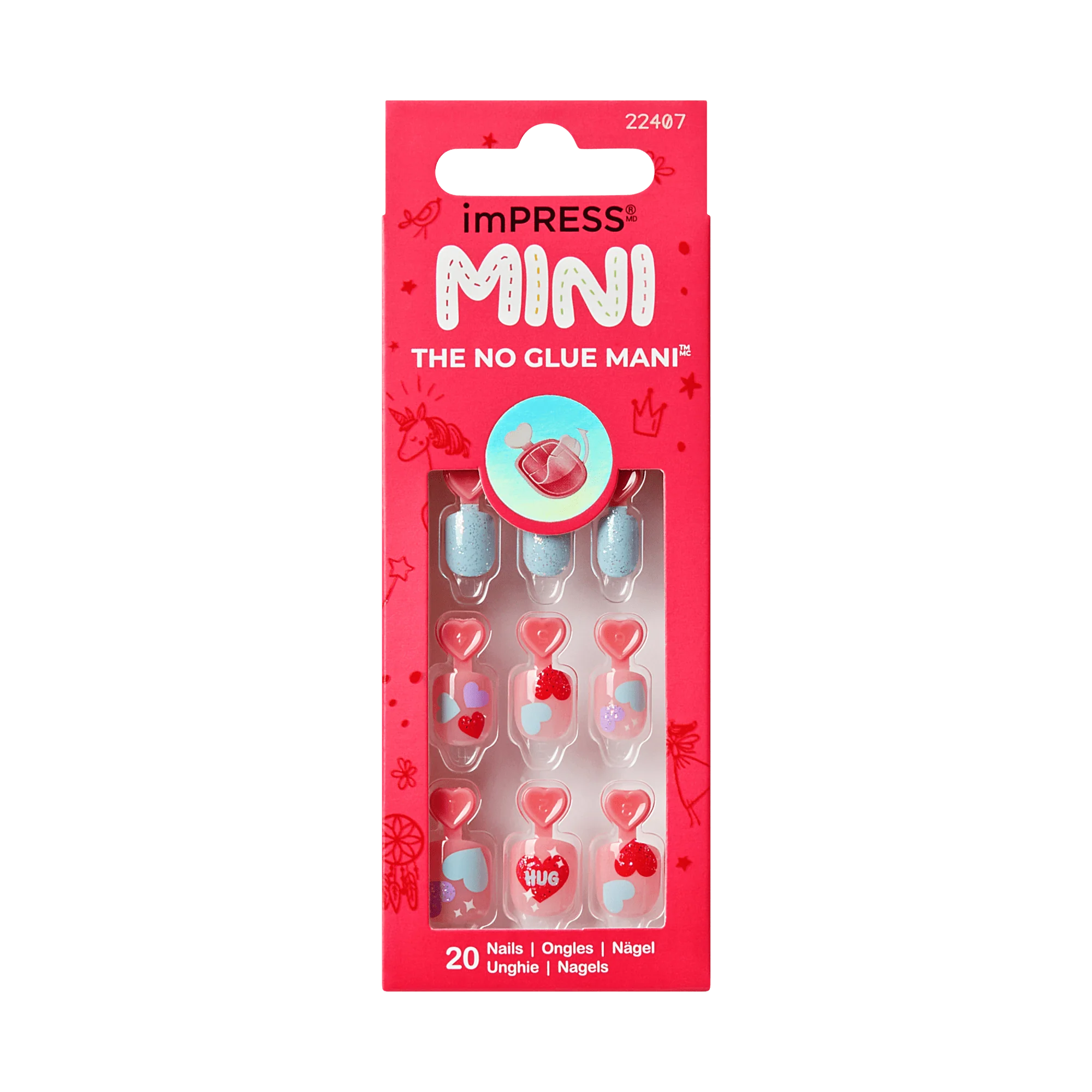 imPRESS Kids Press On Nails - Awesome - Image 7
