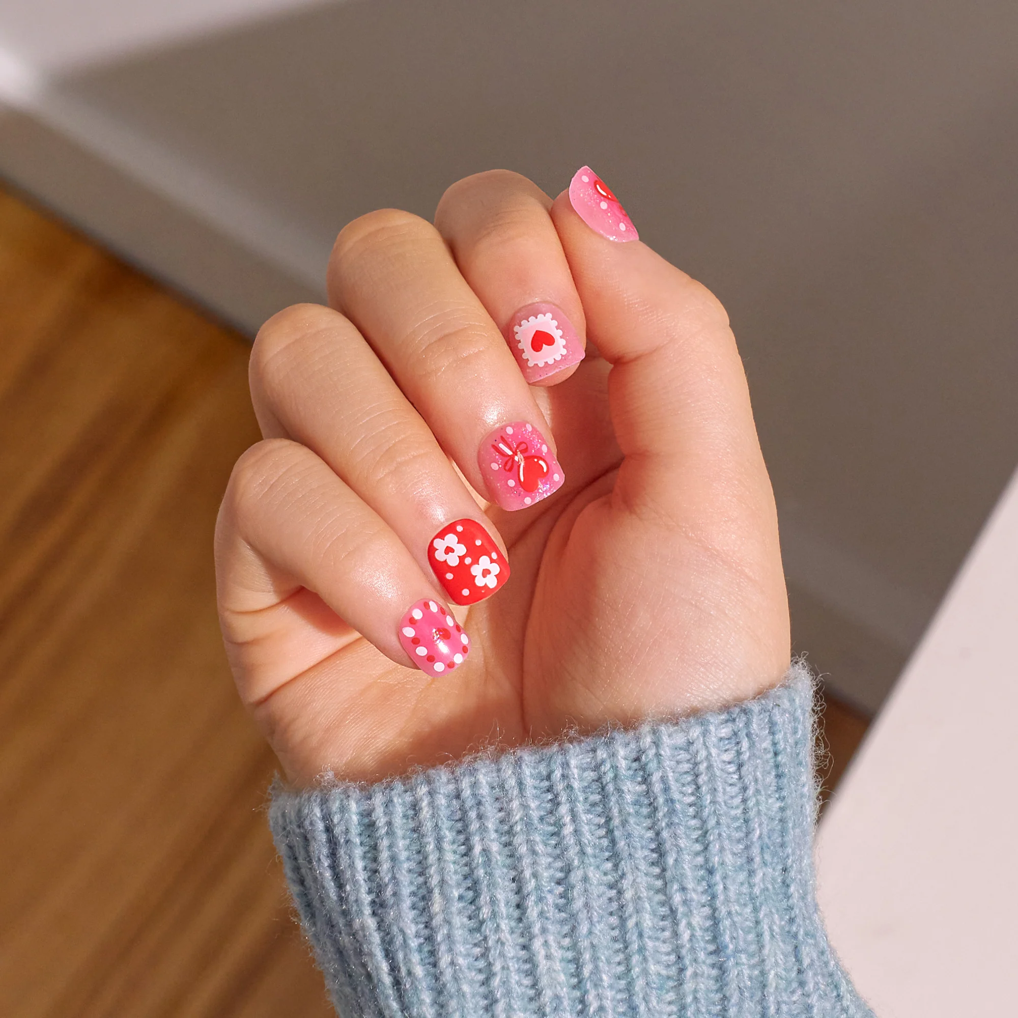imPRESS Kids Press On Nails - Candy Heart - Image 2