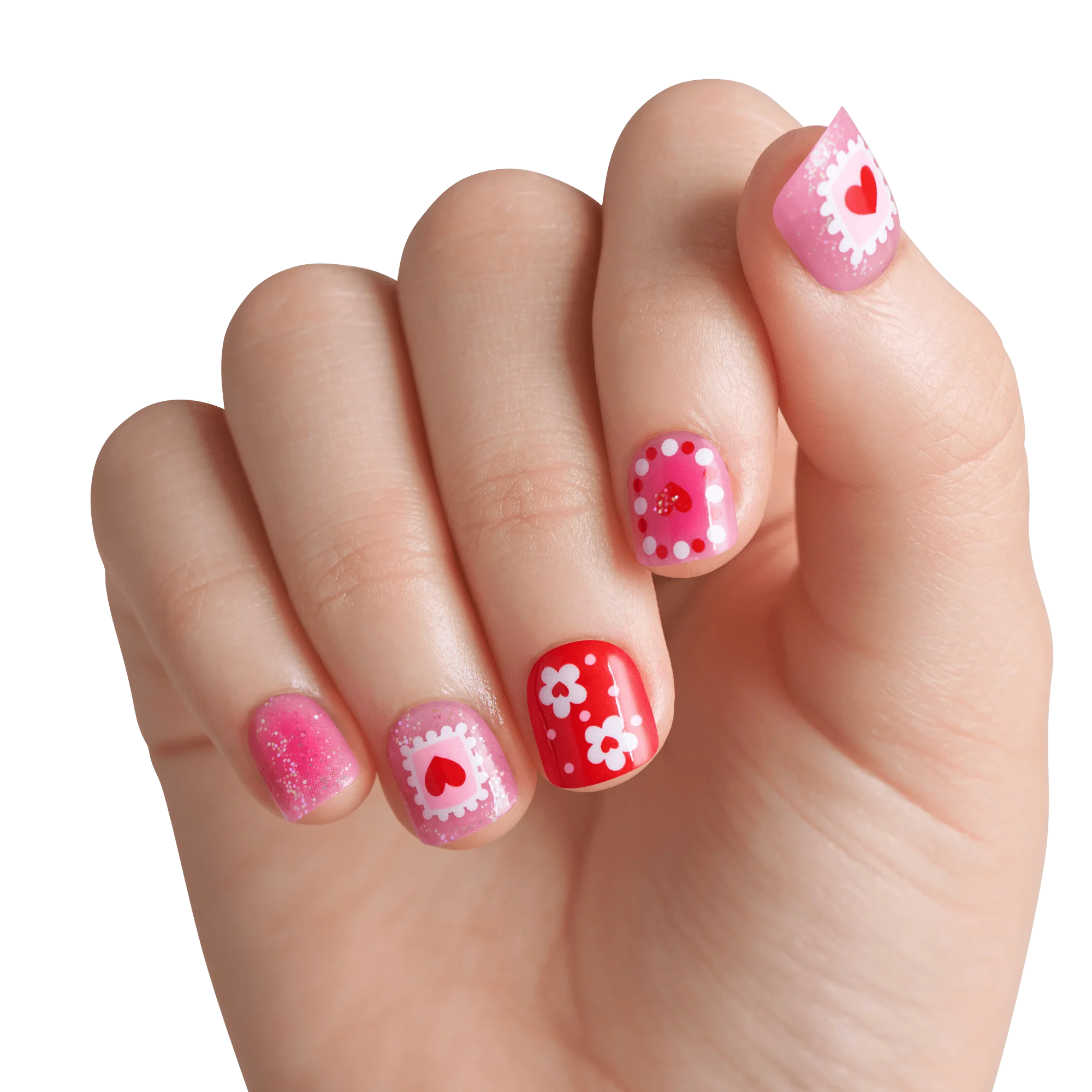 imPRESS Kids Press On Nails - Candy Heart - Image 4