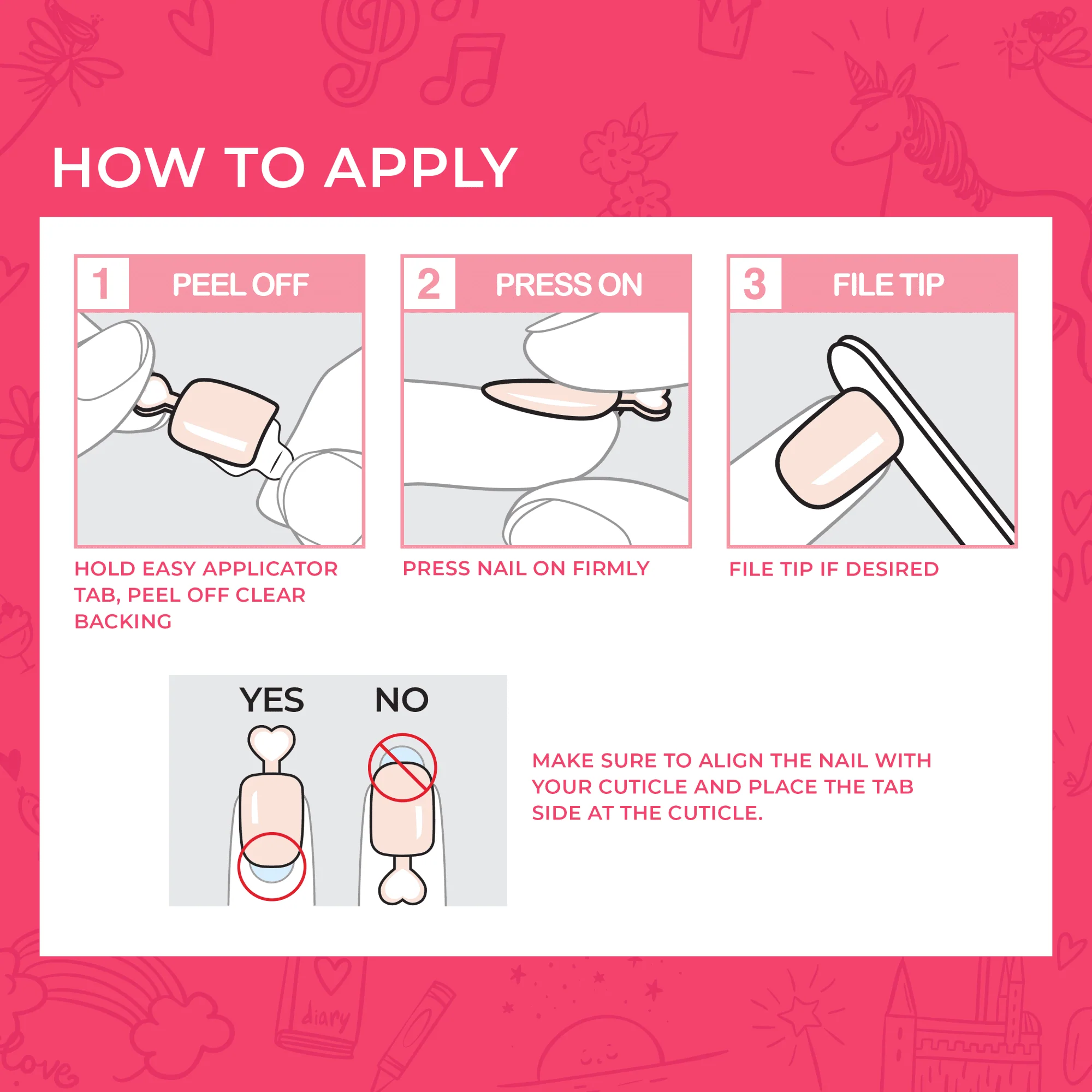 imPRESS Kids Nail Artist Kit - Unicorn Dream - Image 7