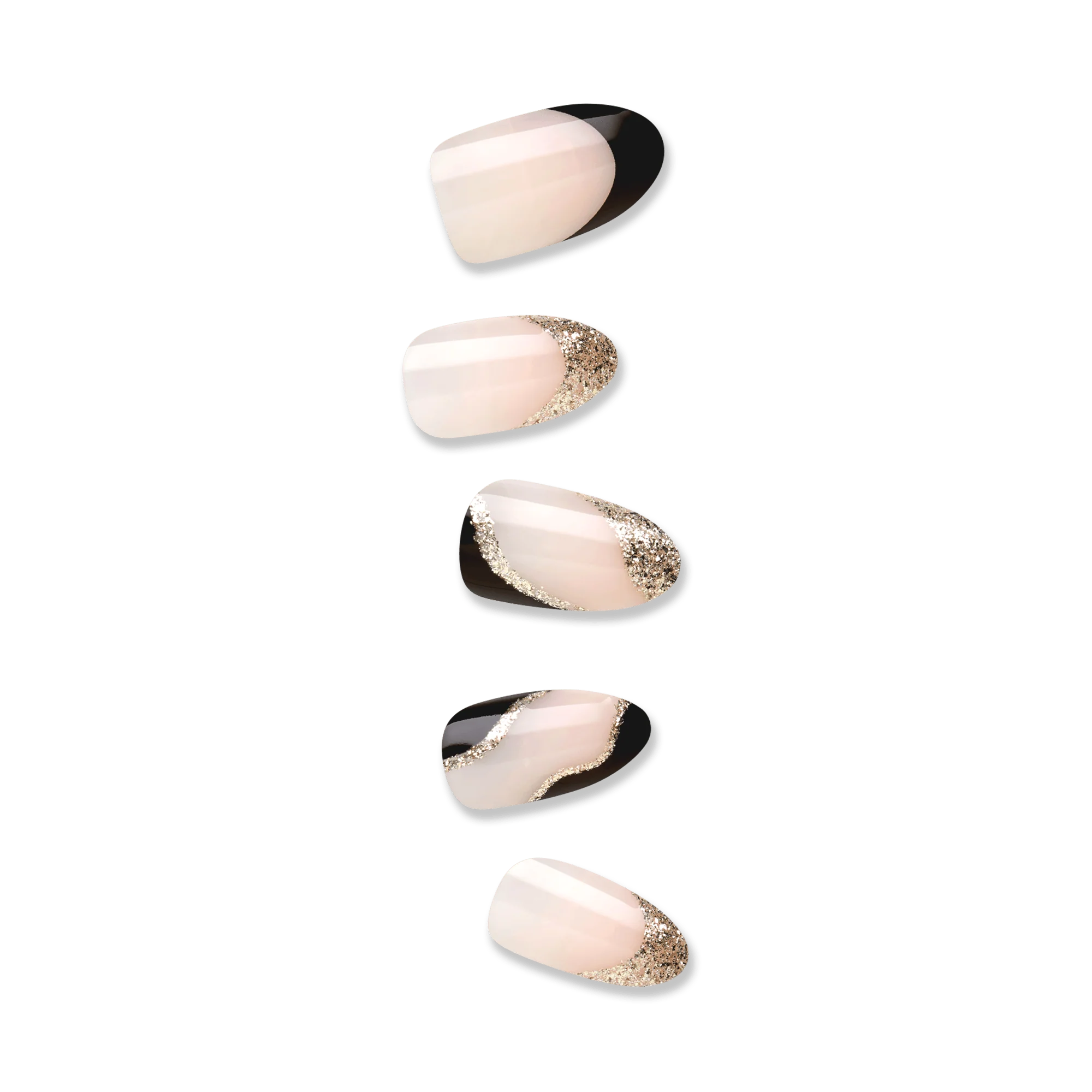 imPRESS Modern French Tip Press On Nails - Illusion