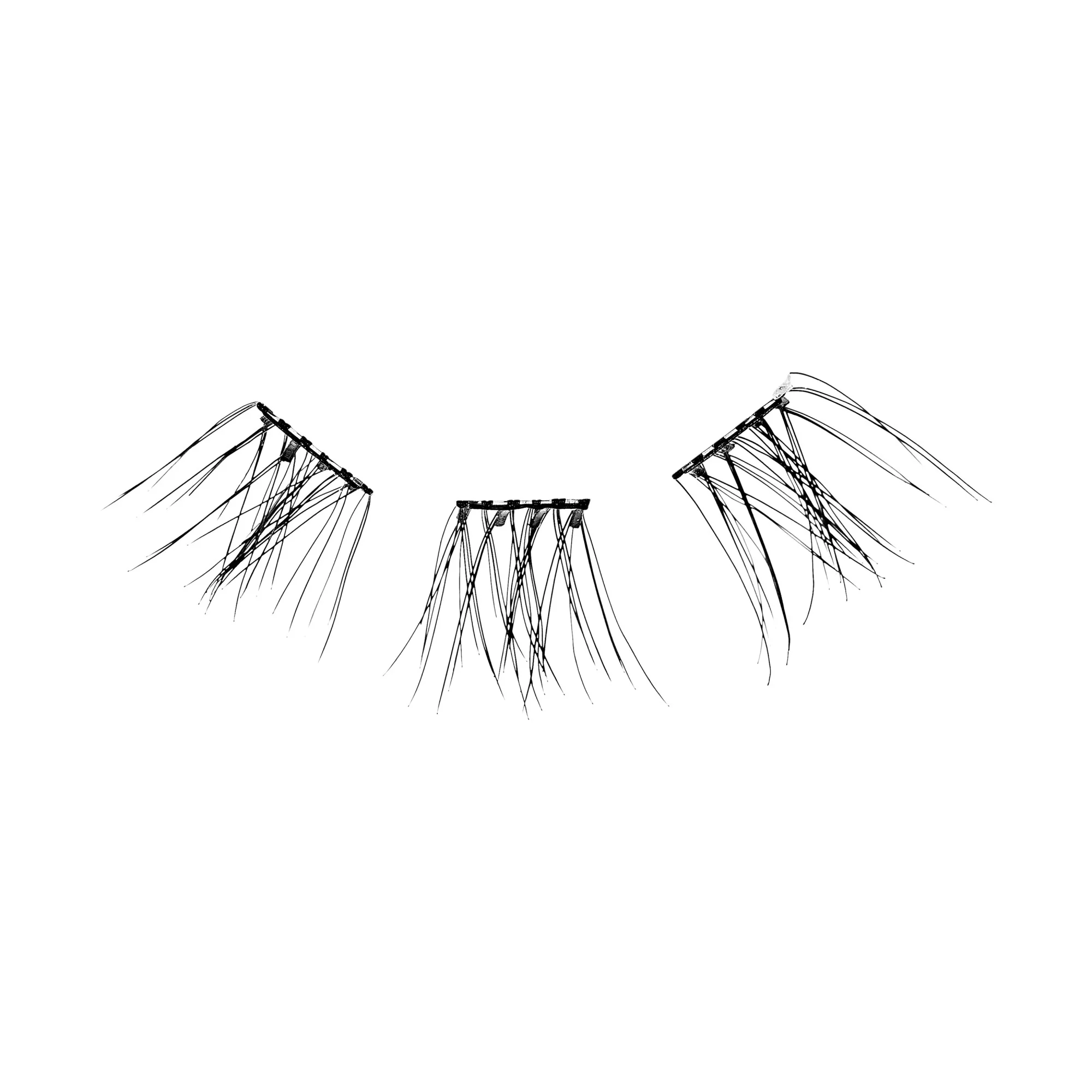 imPRESS Falsies Self Adhesive Eyelashes, 12 Lash Clusters + Applicator - Authentic - Image 7