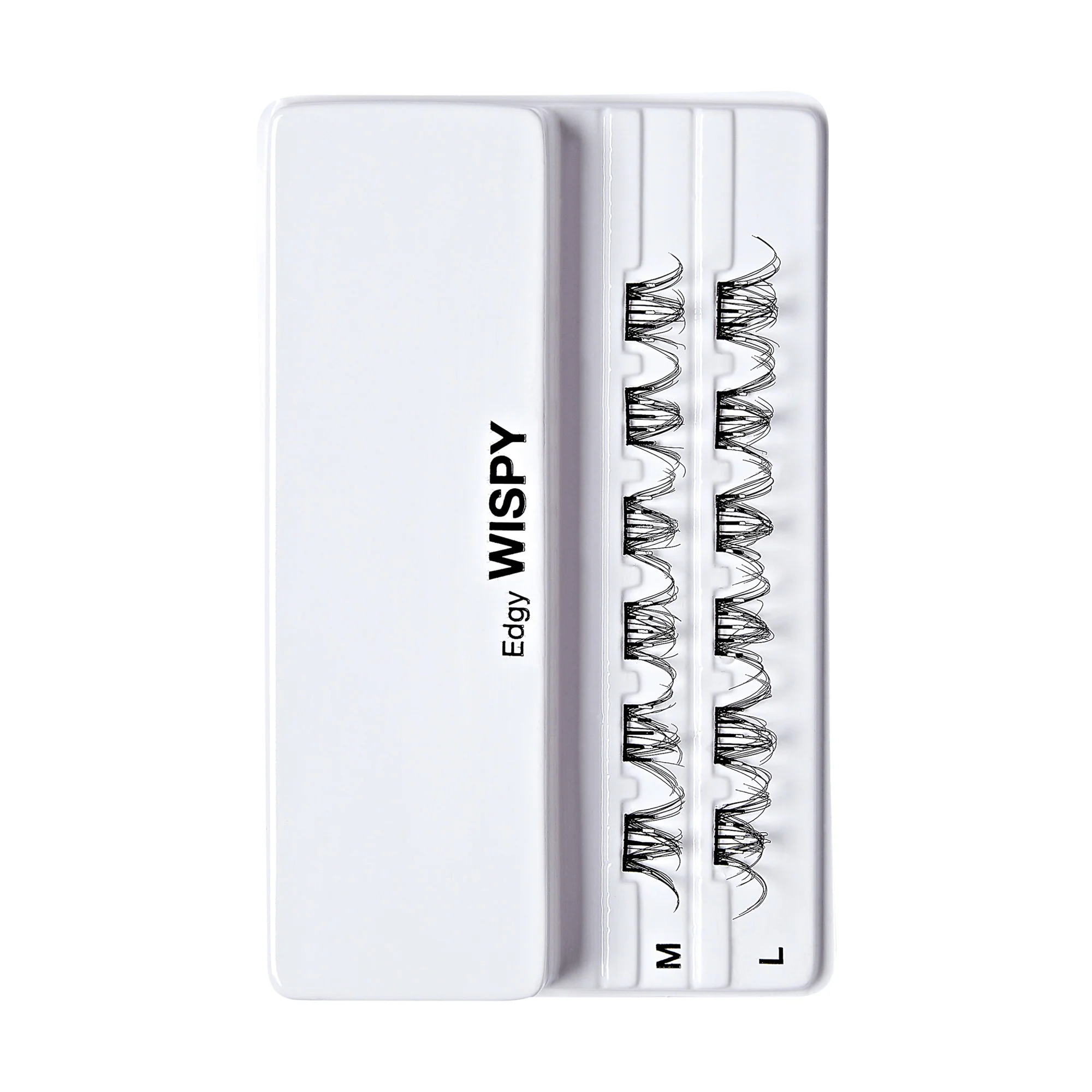 imPRESS Falsies Self Adhesive Eyelashes, 12 Lash Clusters - Edgy - Image 6