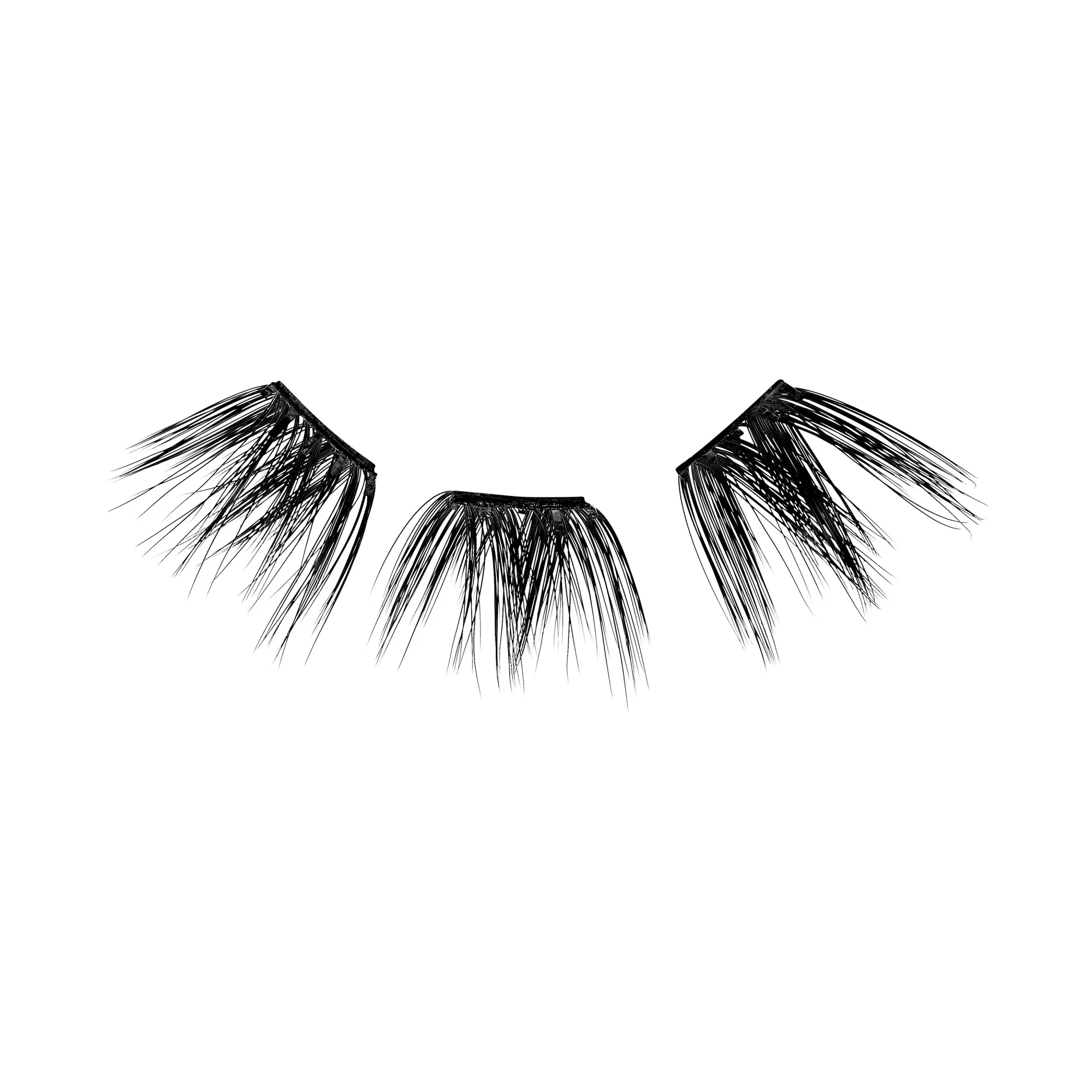 imPRESS Falsies Self Adhesive Eyelashes, 12 Lash Clusters + Applicator - Elegant - Image 7