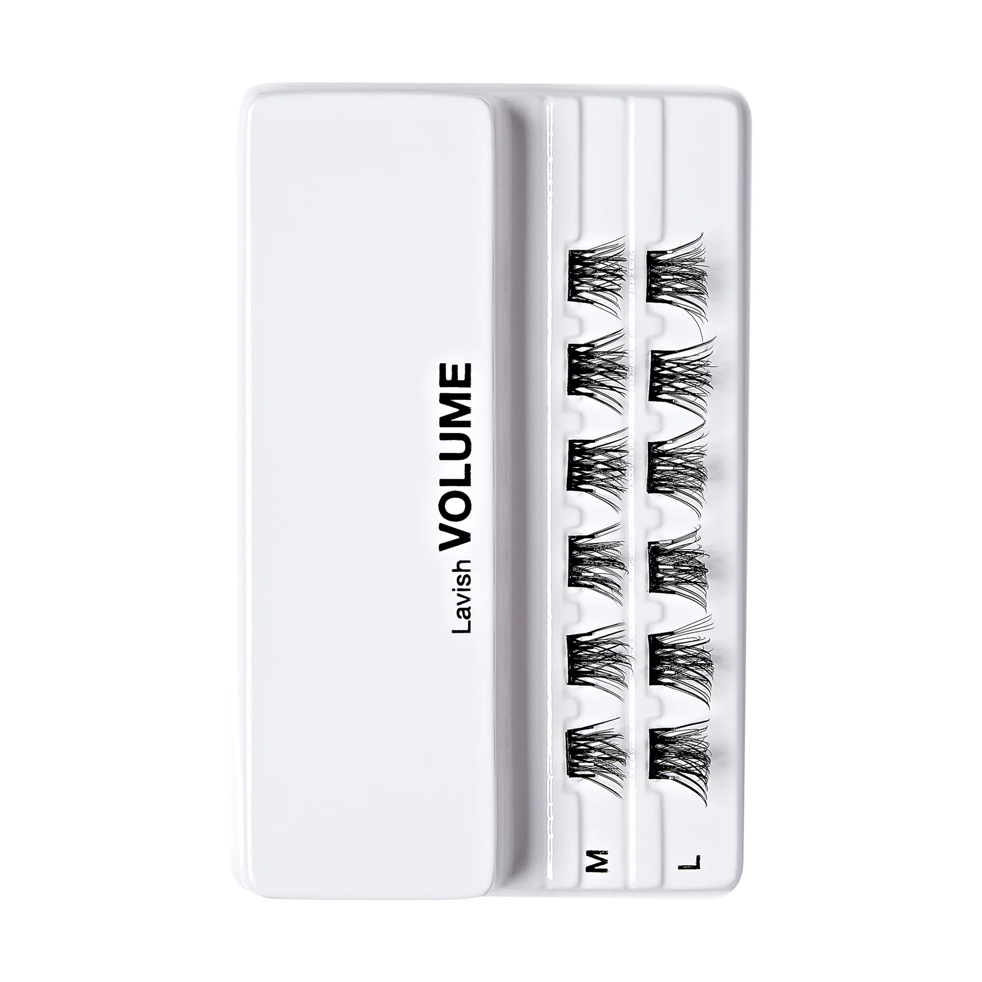 imPRESS Falsies Self Adhesive Eyelashes, 12 Lash Clusters - Lavish - Image 6