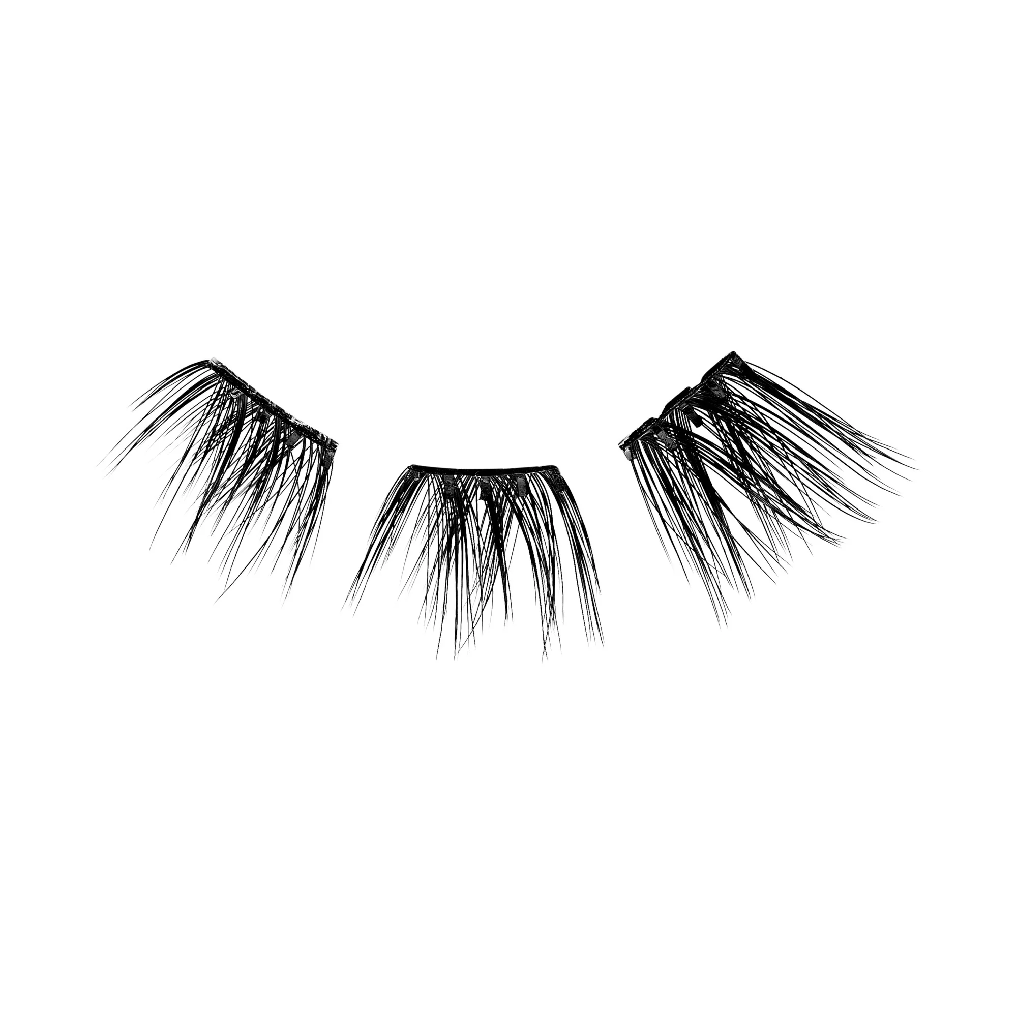 imPRESS Falsies Self Adhesive Eyelashes, 12 Lash Clusters + Applicator - Refined - Image 7