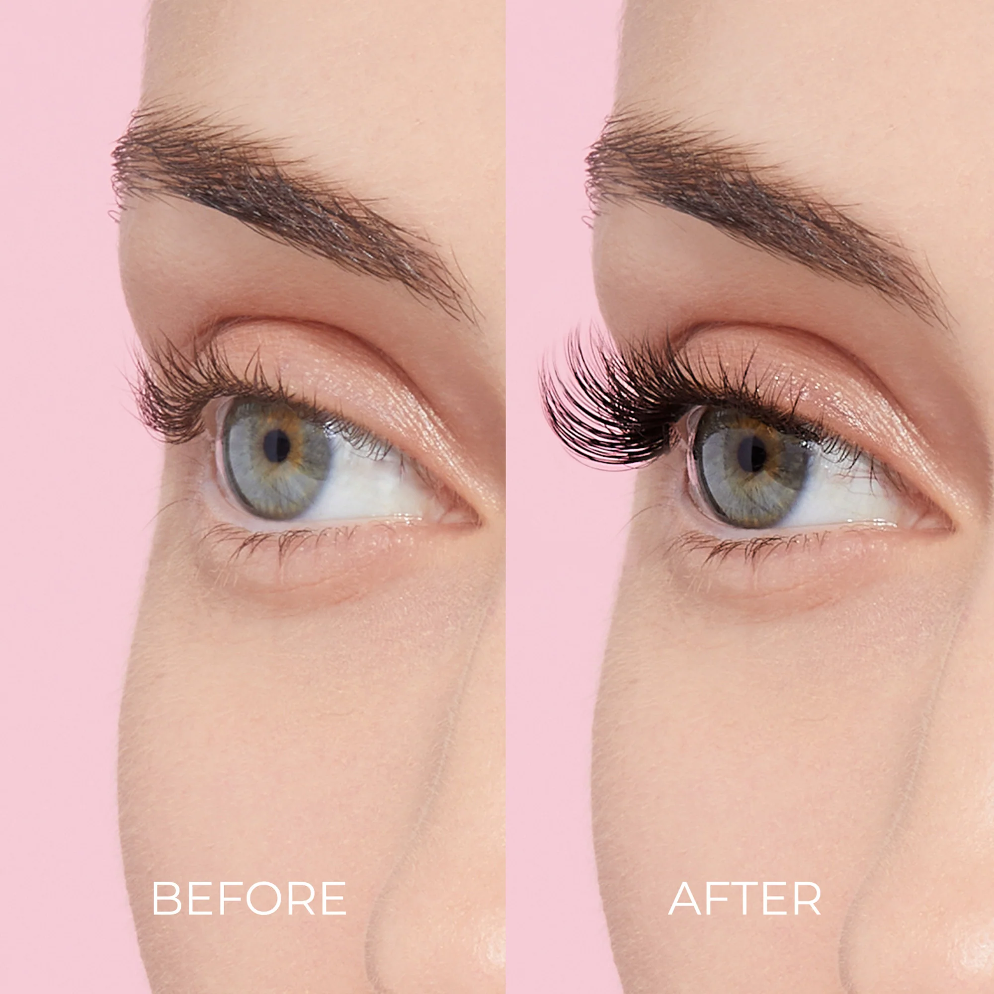 imPRESS Falsies Self Adhesive Eyelashes Refills 30 Clusters - Natural - Image 2